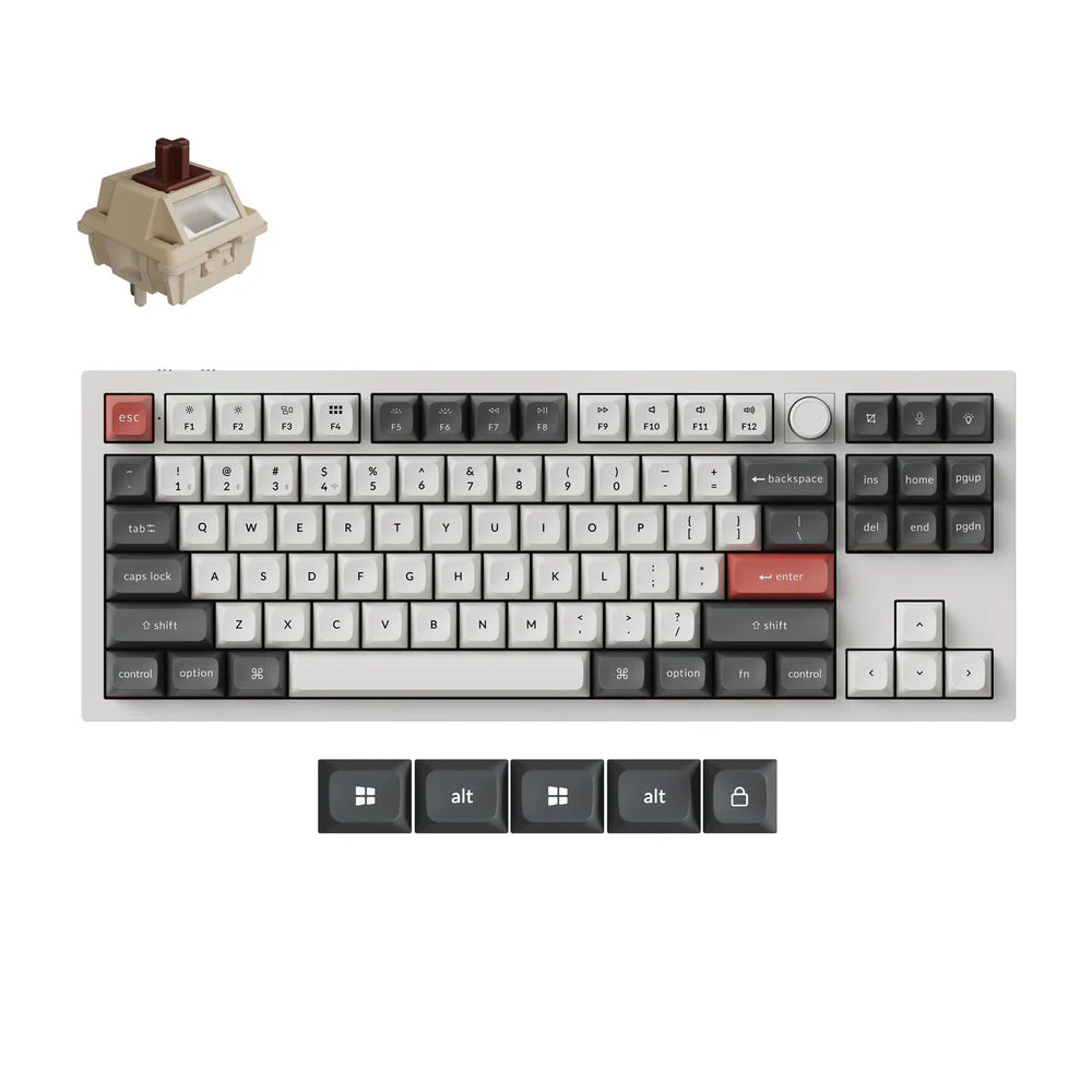 Keychron Q3 Ultra 8K Wireless Custom Mechanical Keyboard (US ANSI Layout) - Image 9