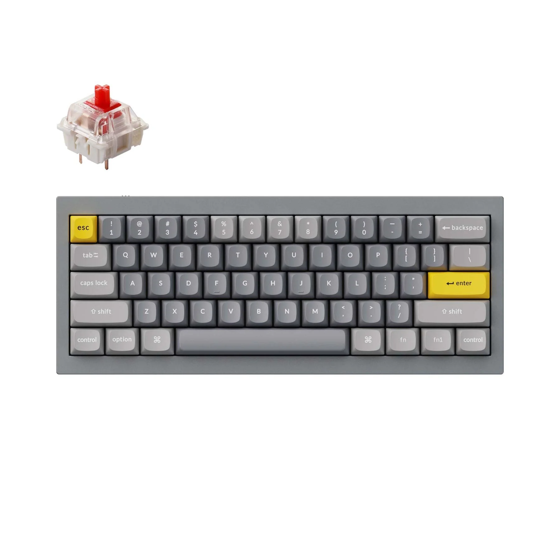 Keychron Q4 QMK Wired Custom Mechanical Keyboard(US ANSI Layout) - Image 4