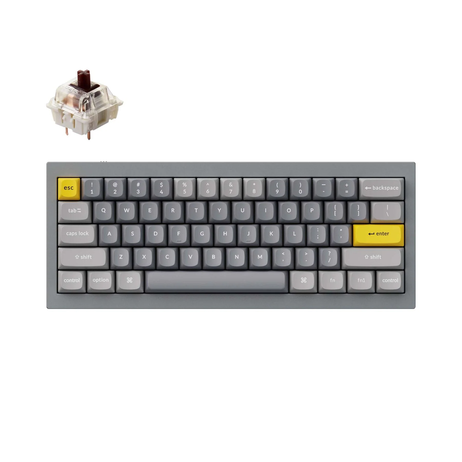 Keychron Q4 QMK Wired Custom Mechanical Keyboard(US ANSI Layout) - Image 6