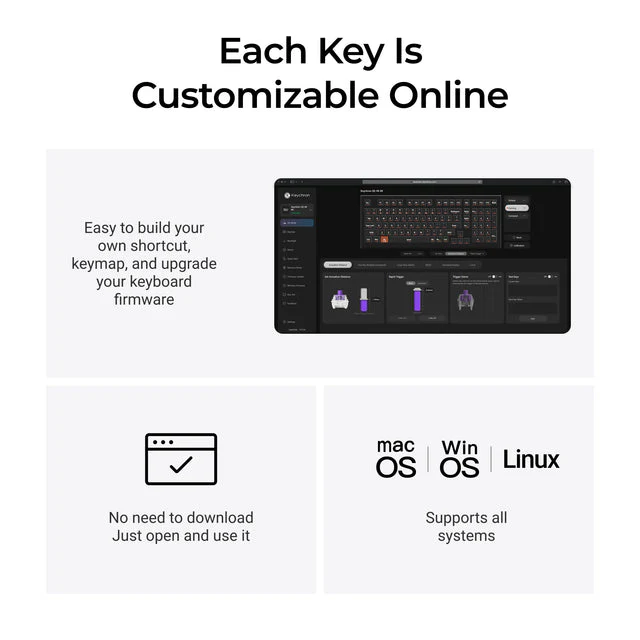 Keychron Q5 HE 8K Wired Magnetic Switch Keyboard (US ANSI Layout) - Image 6