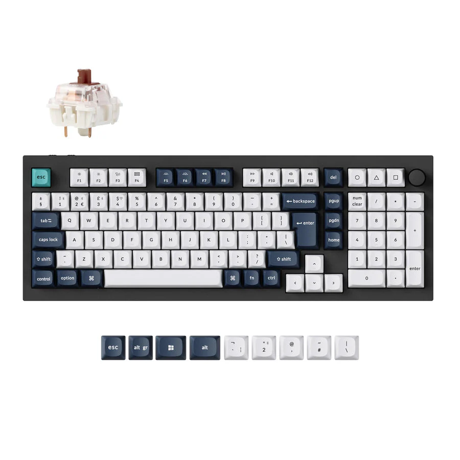 Keychron Q5 Max QMK/VIA Wireless Custom Mechanical Keyboard ISO Layout Collection - Image 5