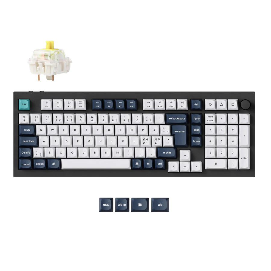 Keychron Q5 Max QMK/VIA Wireless Custom Mechanical Keyboard ISO Layout Collection - Image 9