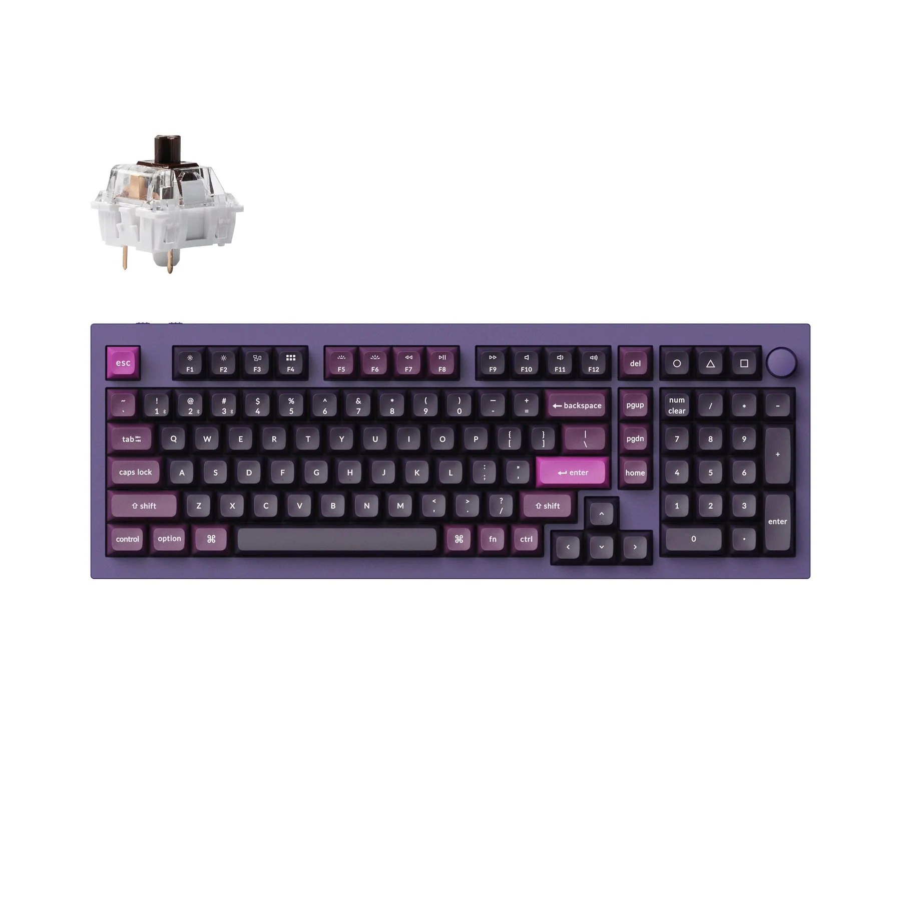 Keychron Q5 Pro QMK/VIA Wireless Custom Mechanical Keyboard(US ANSI Layout) - Image 17