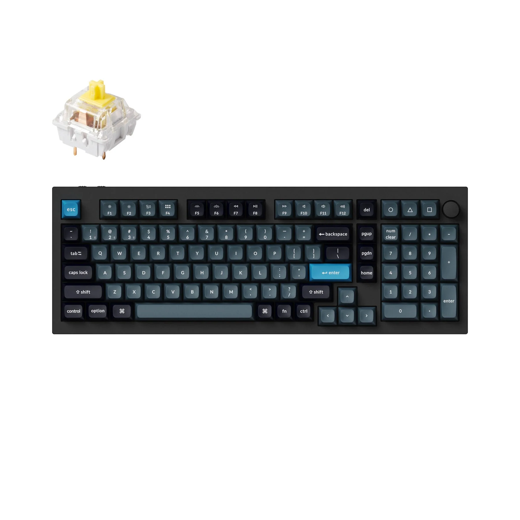 Keychron Q5 Pro QMK/VIA Wireless Custom Mechanical Keyboard(US ANSI Layout) - Image 3