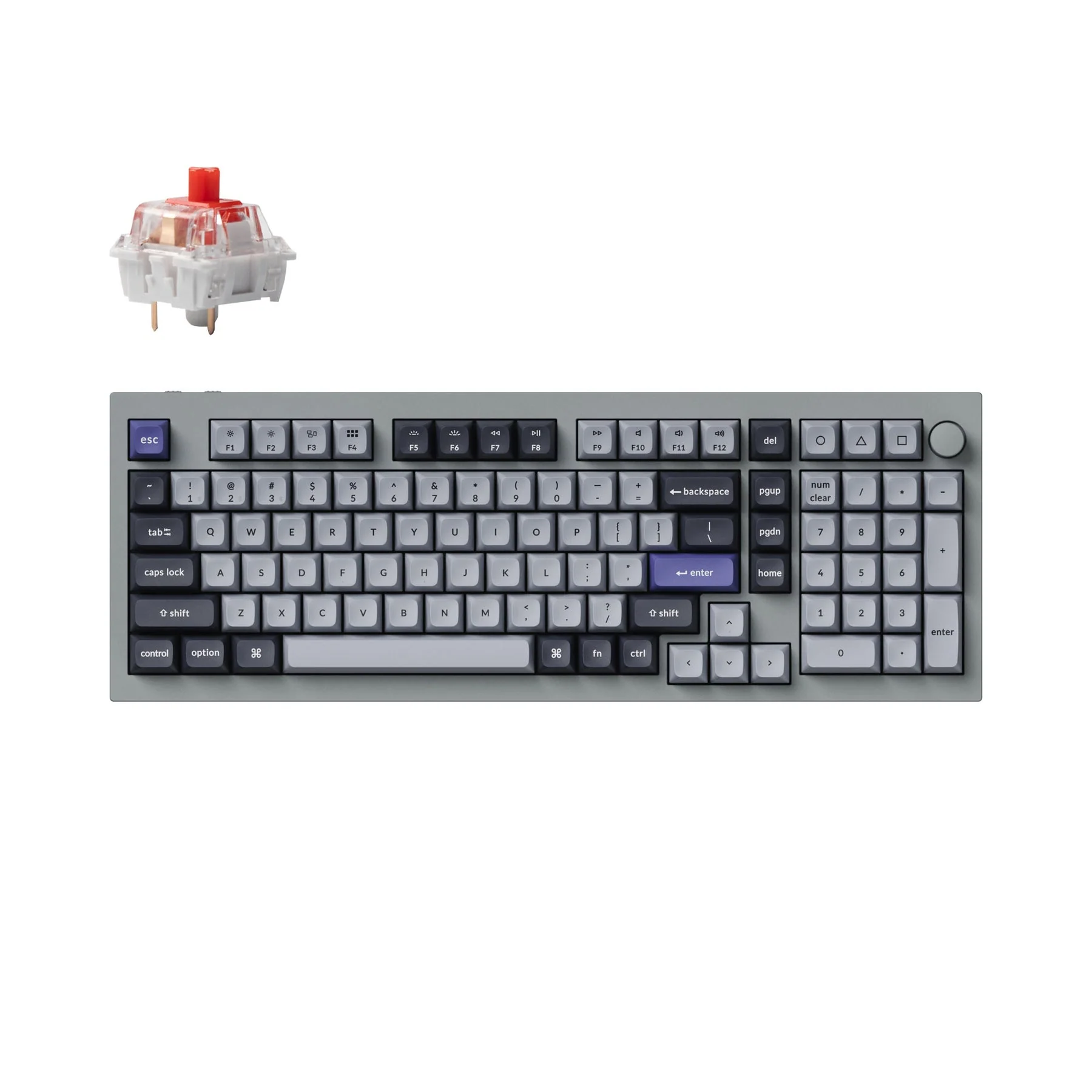 Keychron Q5 Pro QMK/VIA Wireless Custom Mechanical Keyboard(US ANSI Layout) - Image 4