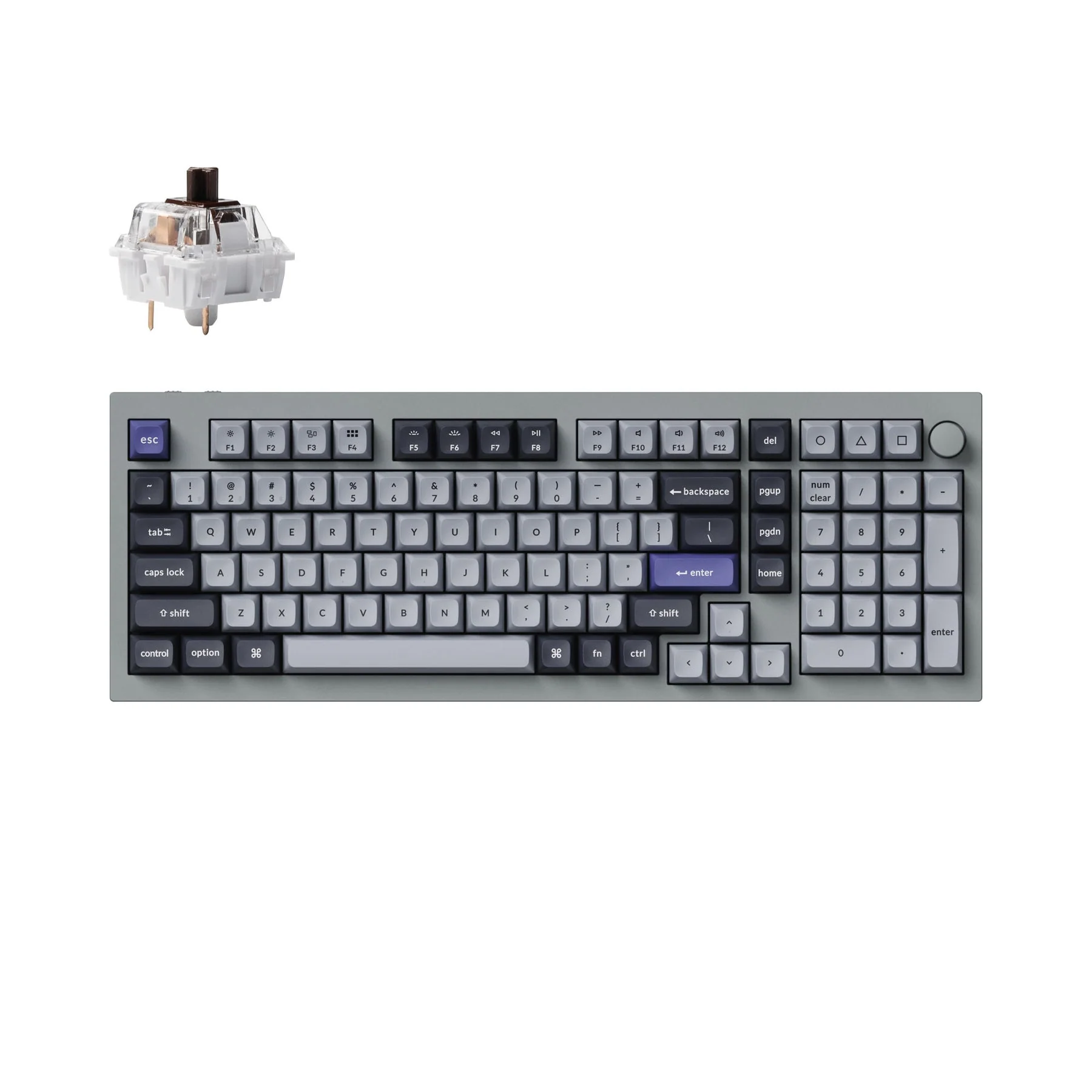Keychron Q5 Pro QMK/VIA Wireless Custom Mechanical Keyboard(US ANSI Layout) - Image 5
