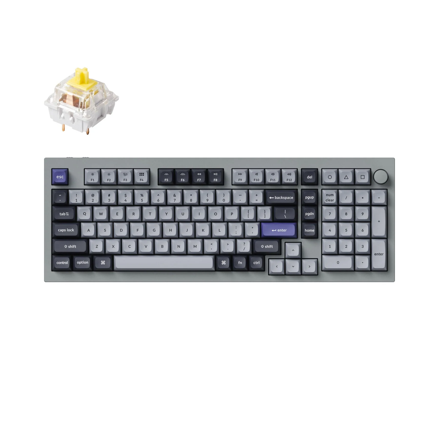 Keychron Q5 Pro QMK/VIA Wireless Custom Mechanical Keyboard(US ANSI Layout) - Image 6