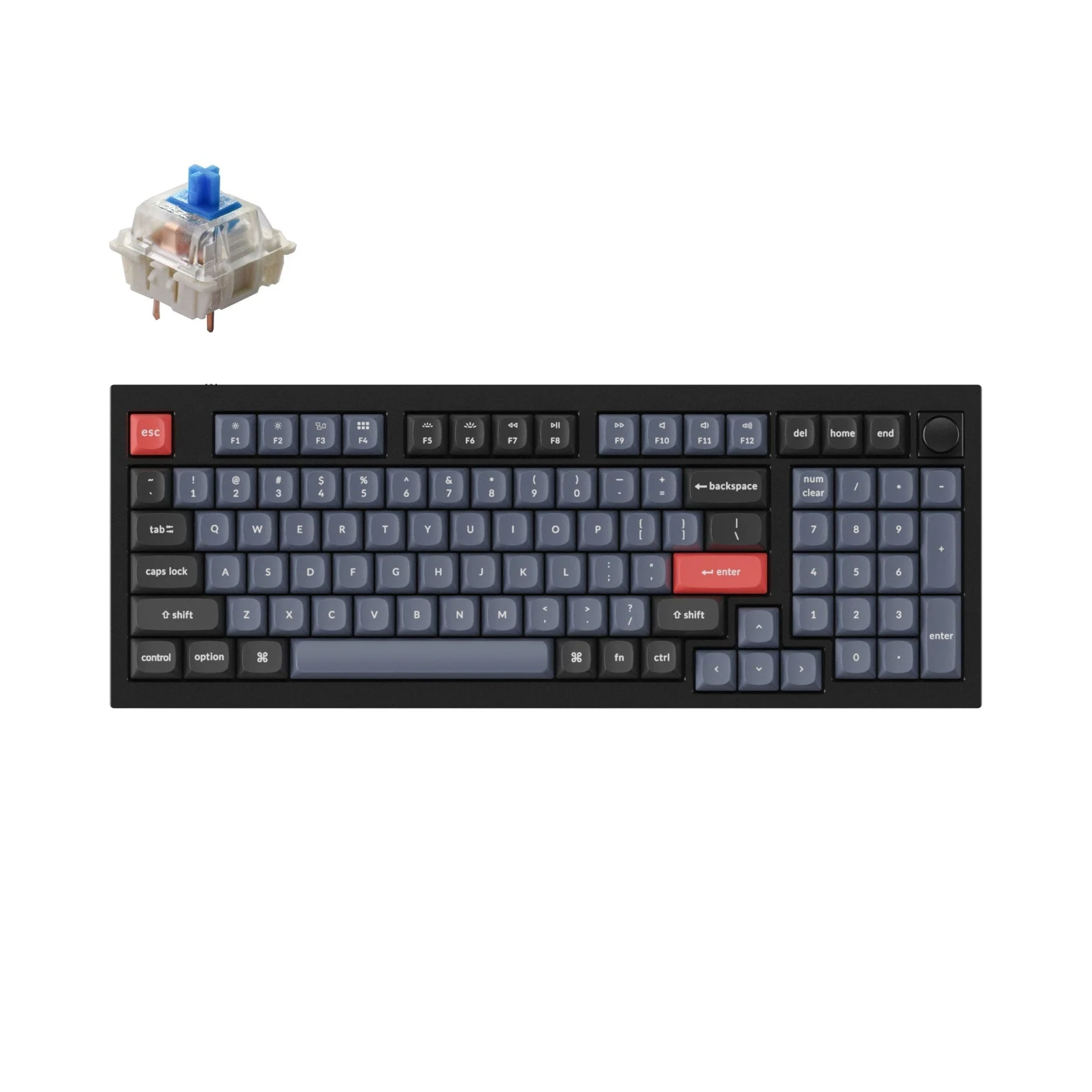 Keychron Q5 QMK Wired Custom Mechanical Keyboard(US ANSI Layout) - Image 11