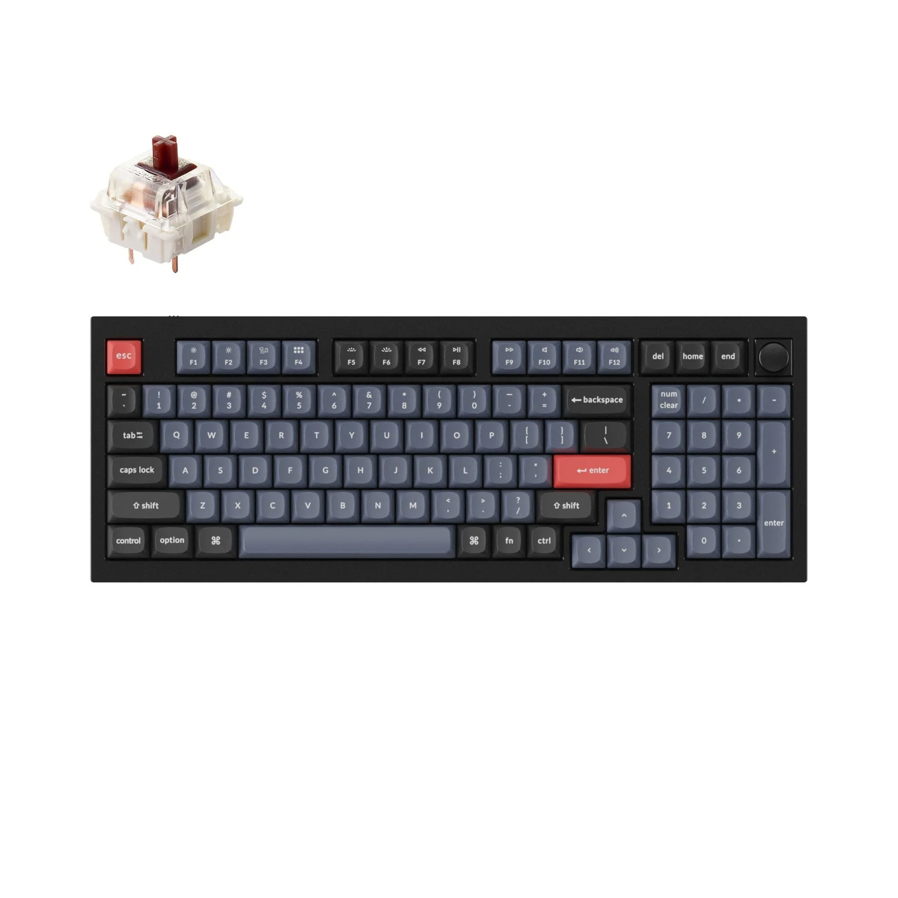Keychron Q5 QMK Wired Custom Mechanical Keyboard(US ANSI Layout) - Image 12
