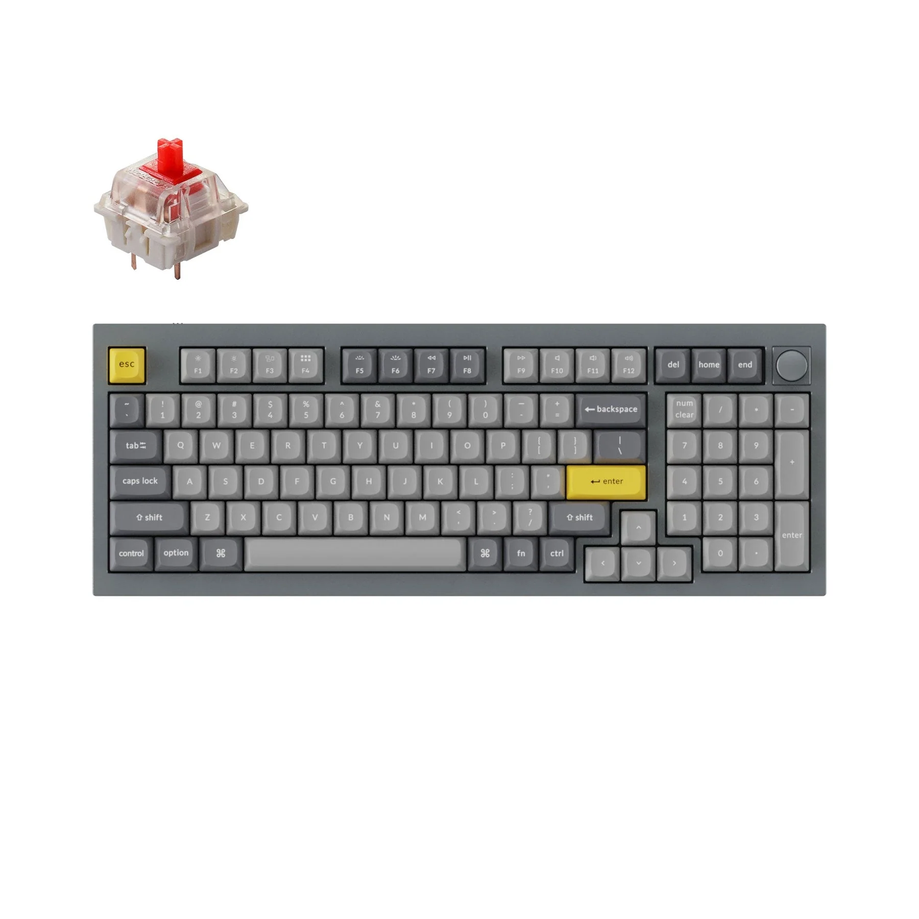 Keychron Q5 QMK Wired Custom Mechanical Keyboard(US ANSI Layout) - Image 13