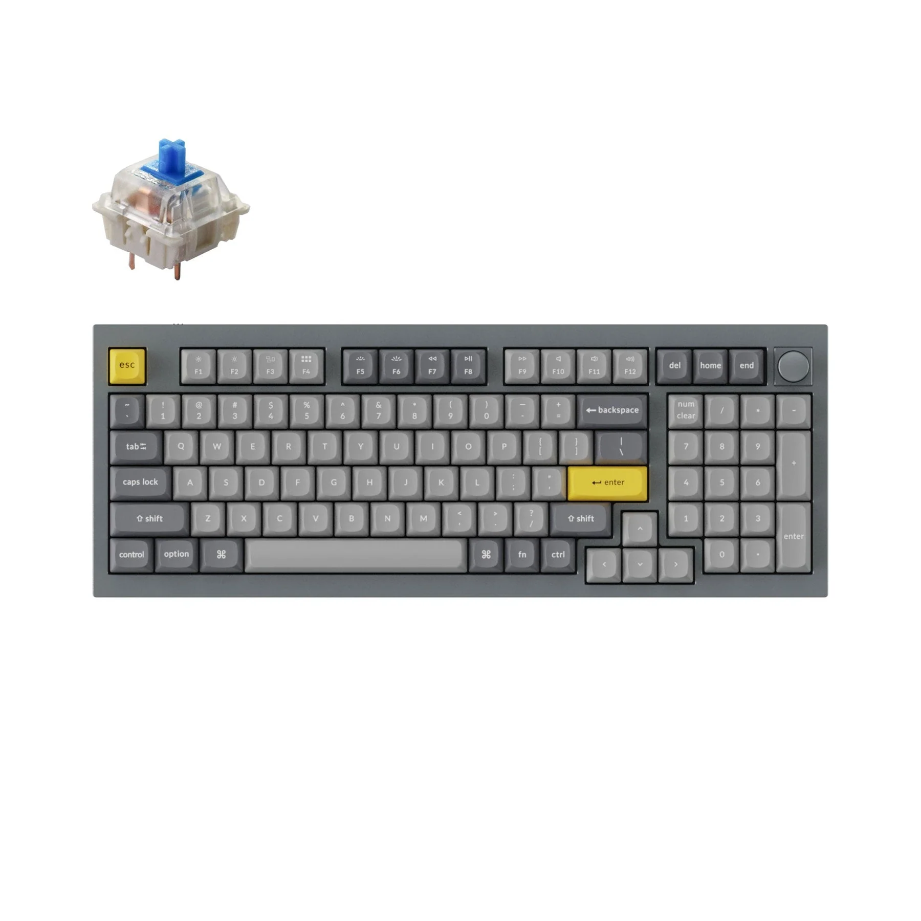 Keychron Q5 QMK Wired Custom Mechanical Keyboard(US ANSI Layout) - Image 14