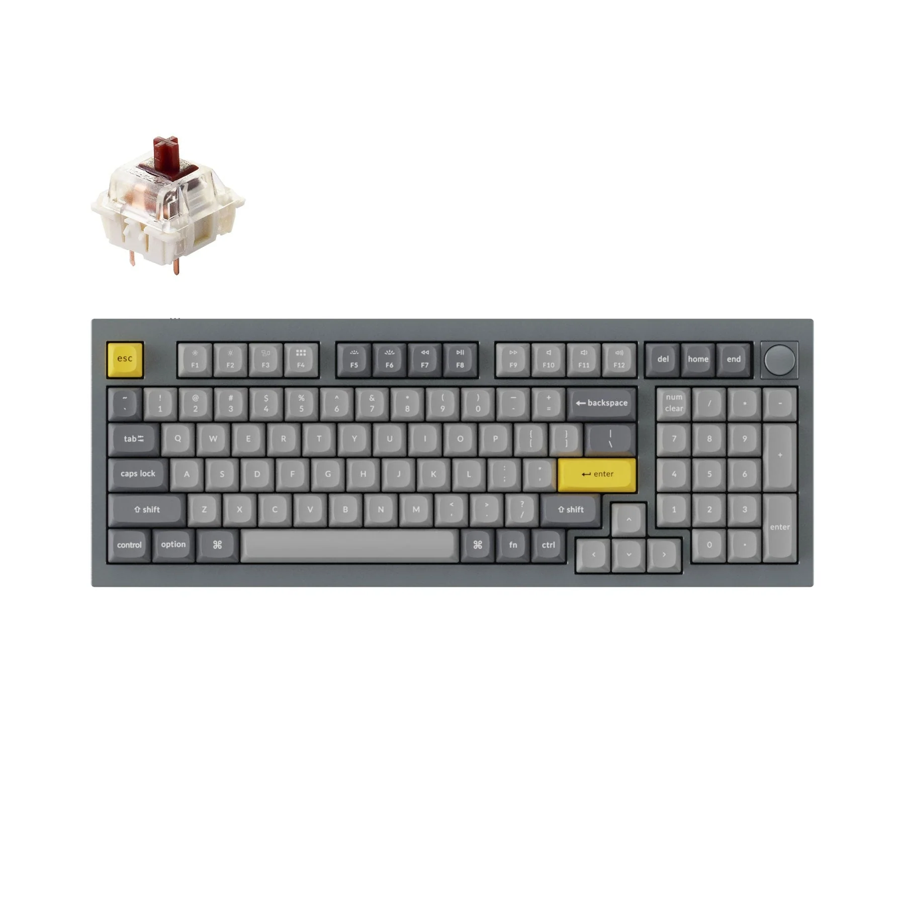 Keychron Q5 QMK Wired Custom Mechanical Keyboard(US ANSI Layout) - Image 15