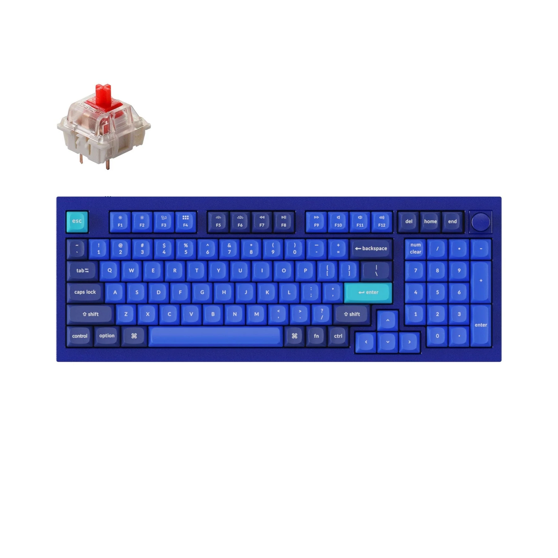 Keychron Q5 QMK Wired Custom Mechanical Keyboard(US ANSI Layout) - Image 16