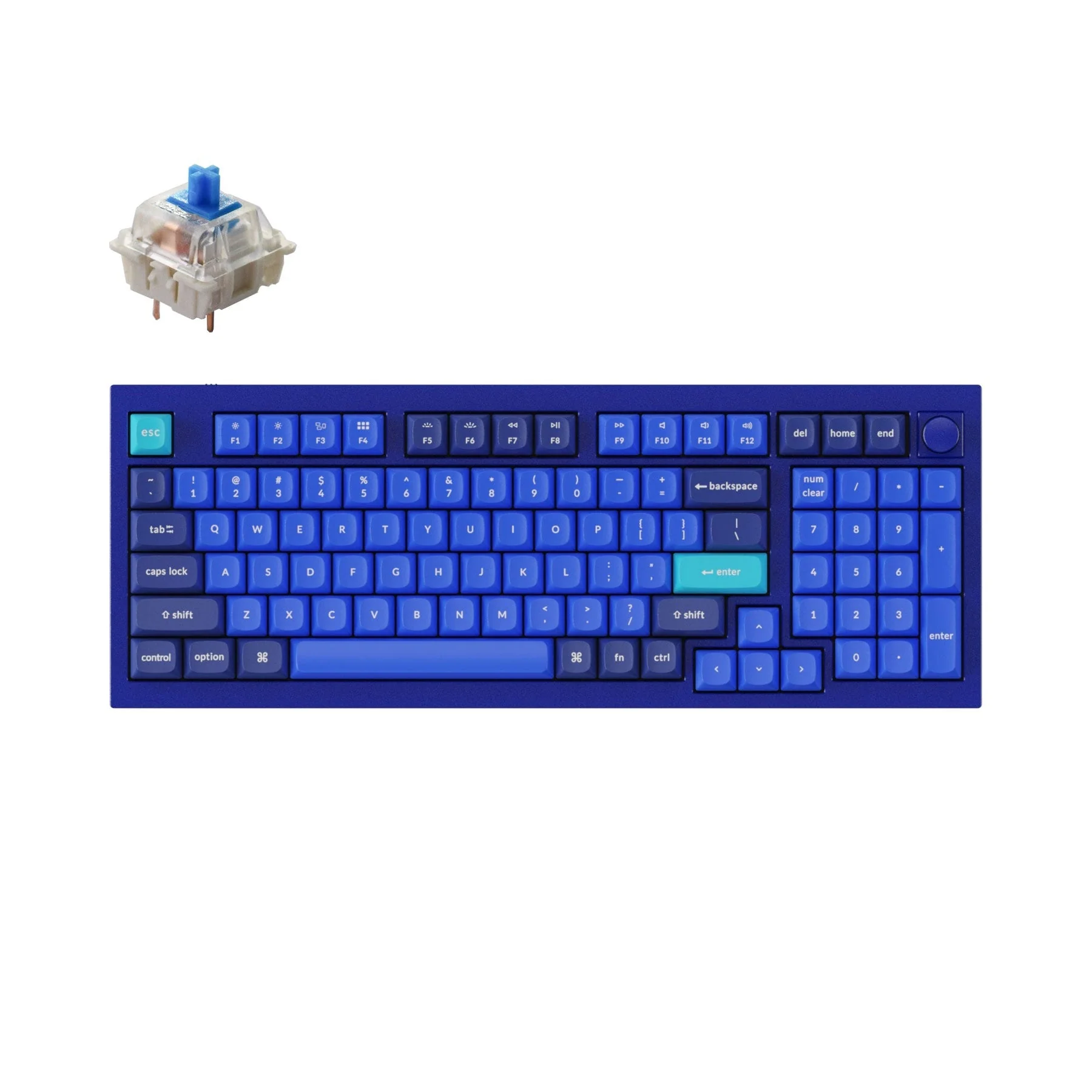 Keychron Q5 QMK Wired Custom Mechanical Keyboard(US ANSI Layout) - Image 17