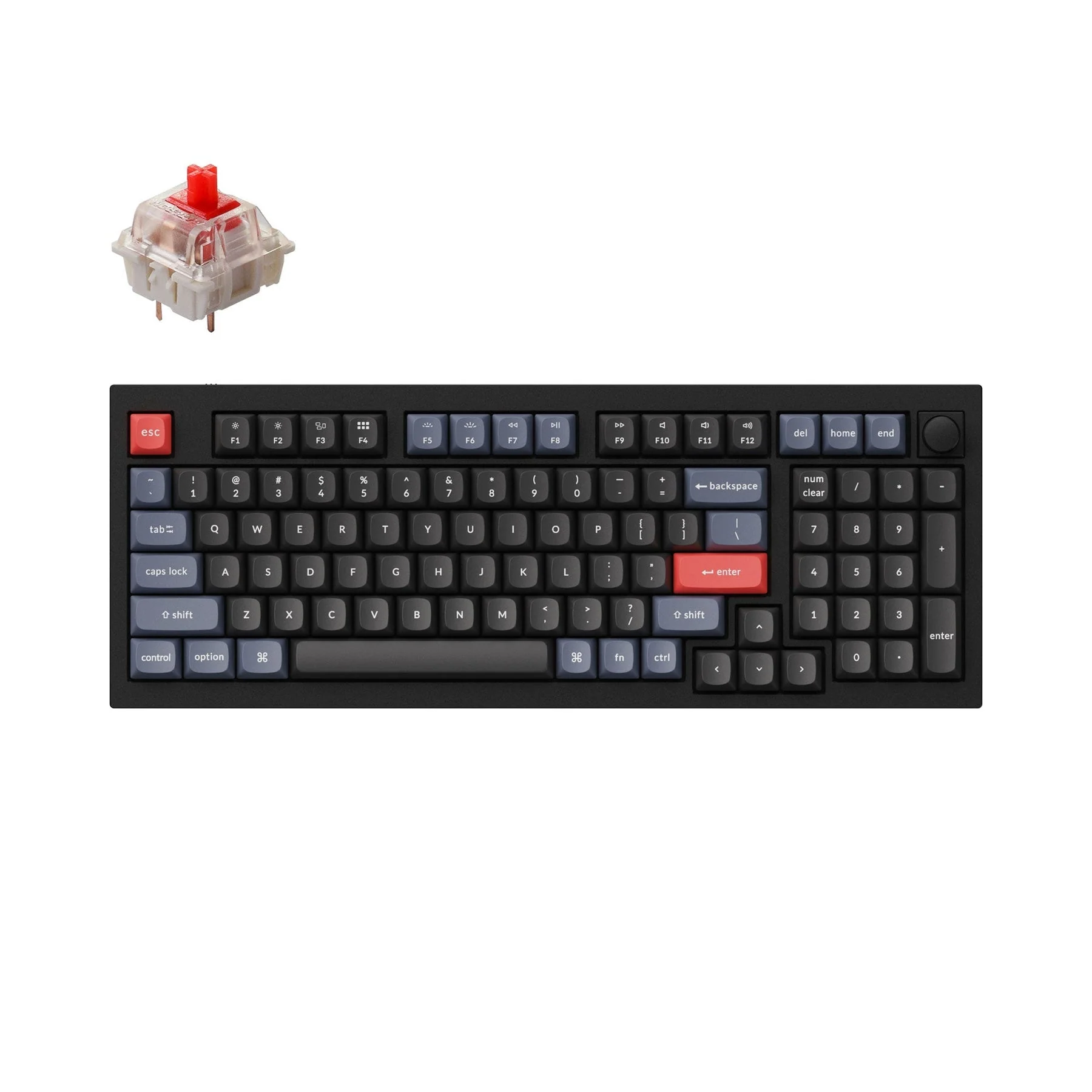 Keychron Q5 QMK Wired Custom Mechanical Keyboard(US ANSI Layout) - Image 19