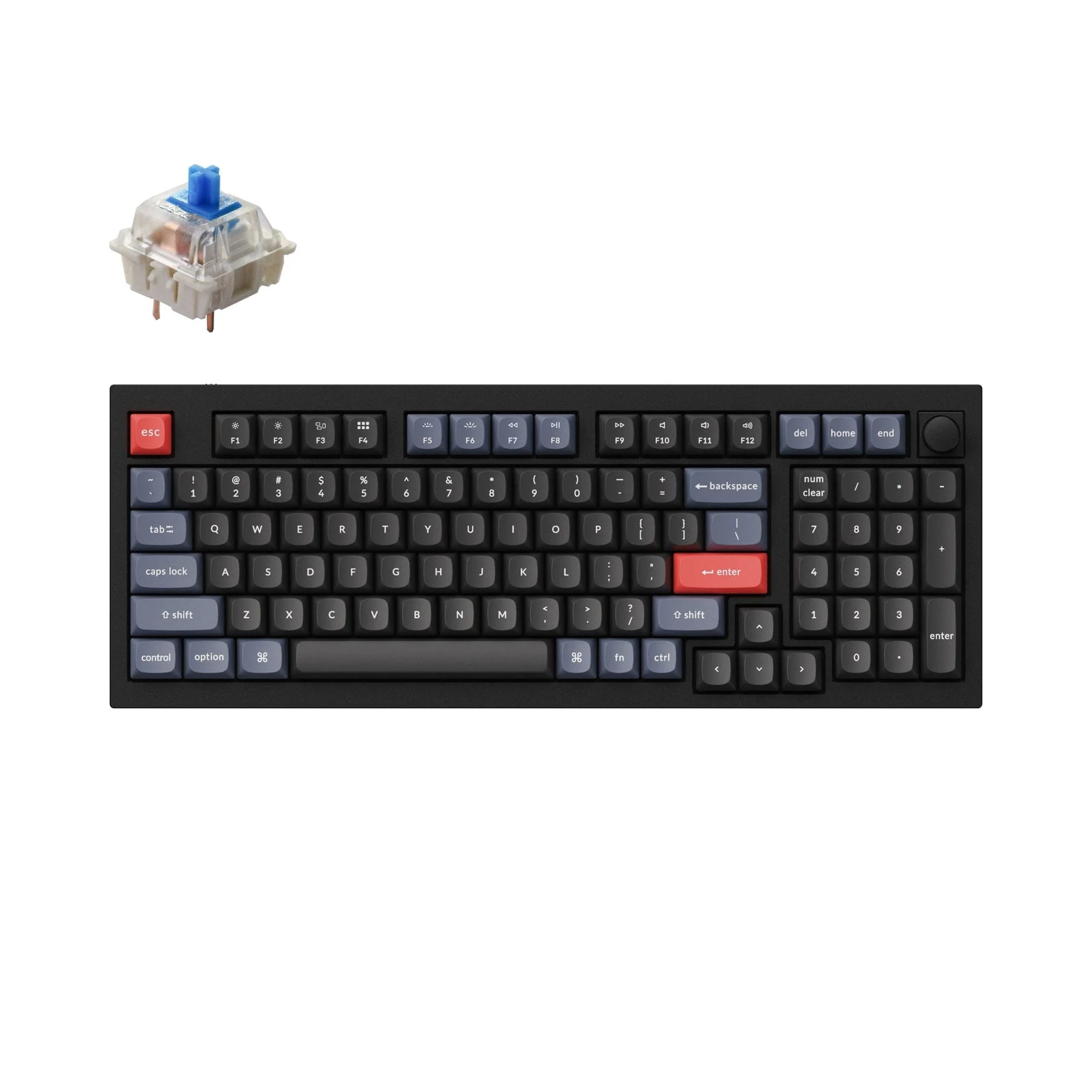 Keychron Q5 QMK Wired Custom Mechanical Keyboard(US ANSI Layout) - Image 20