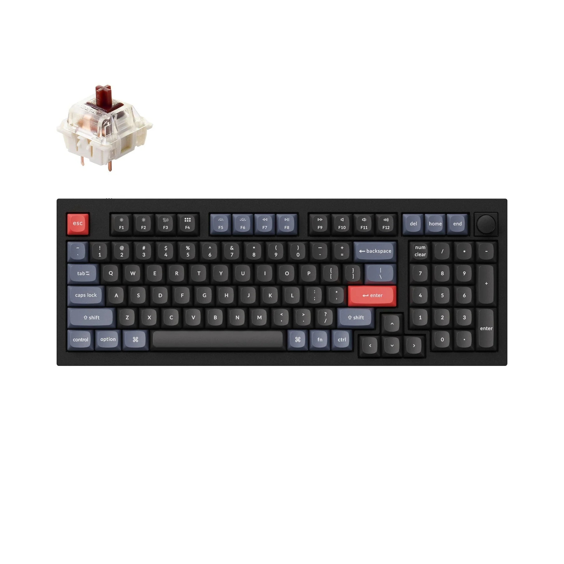 Keychron Q5 QMK Wired Custom Mechanical Keyboard(US ANSI Layout) - Image 21