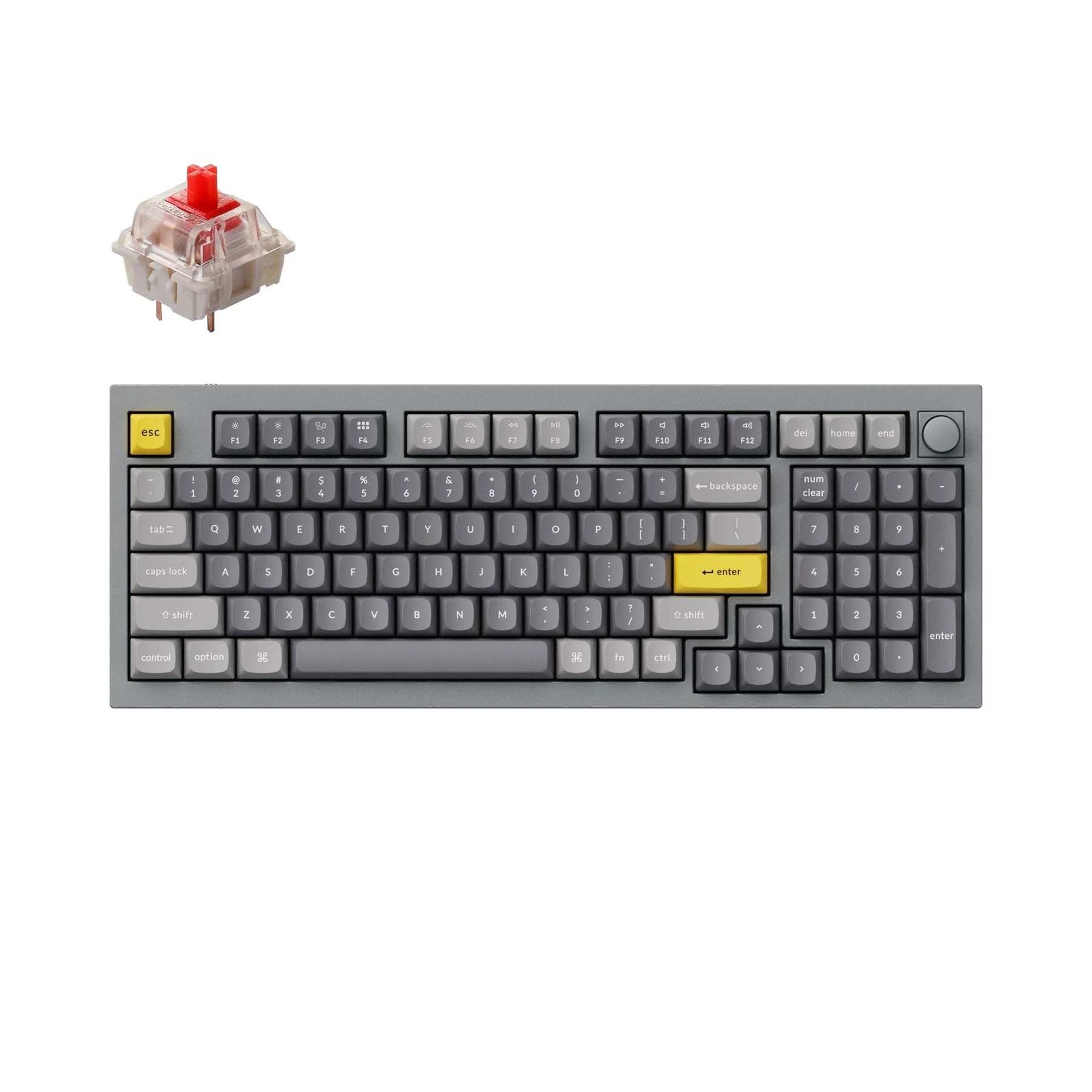 Keychron Q5 QMK Wired Custom Mechanical Keyboard(US ANSI Layout) - Image 22