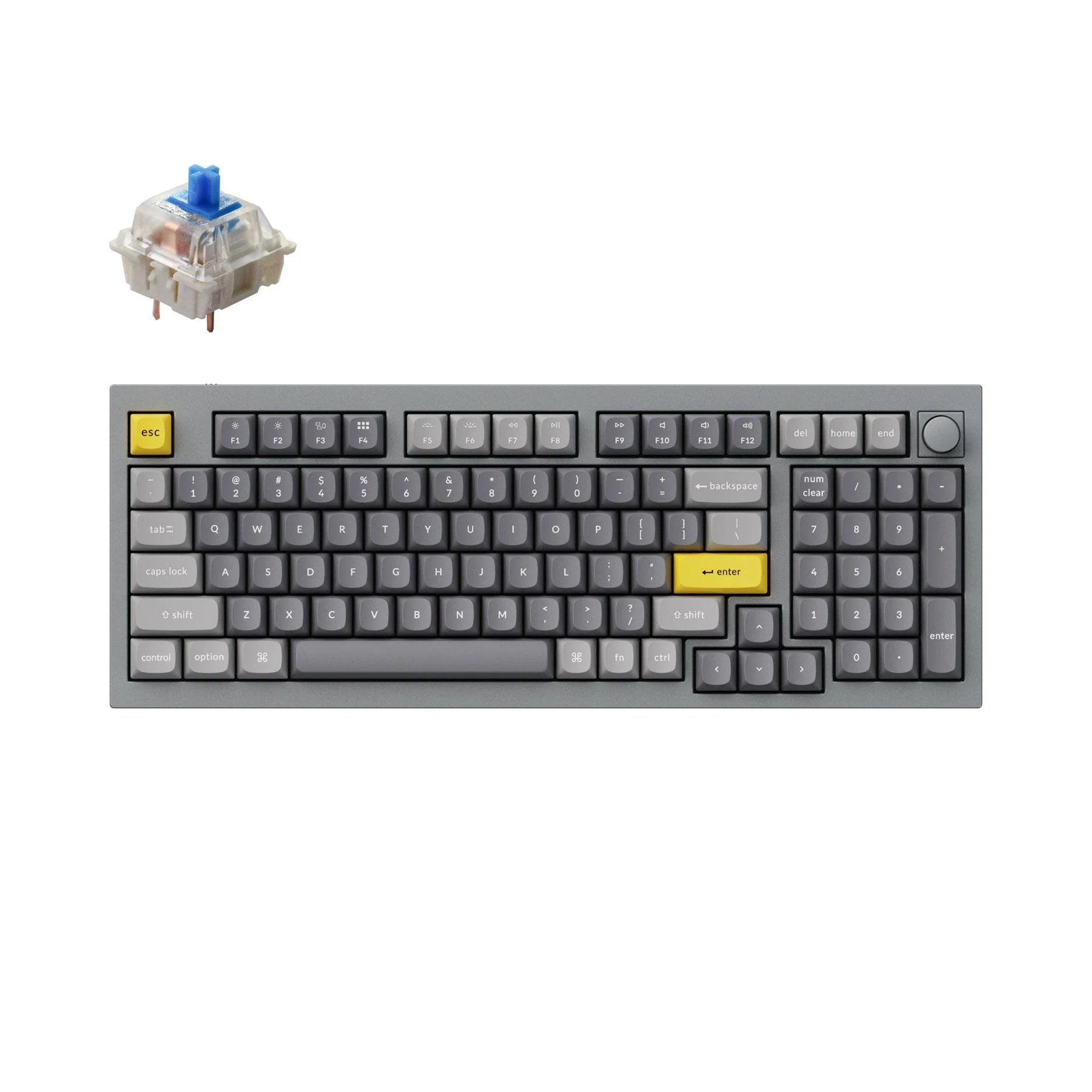 Keychron Q5 QMK Wired Custom Mechanical Keyboard(US ANSI Layout) - Image 23