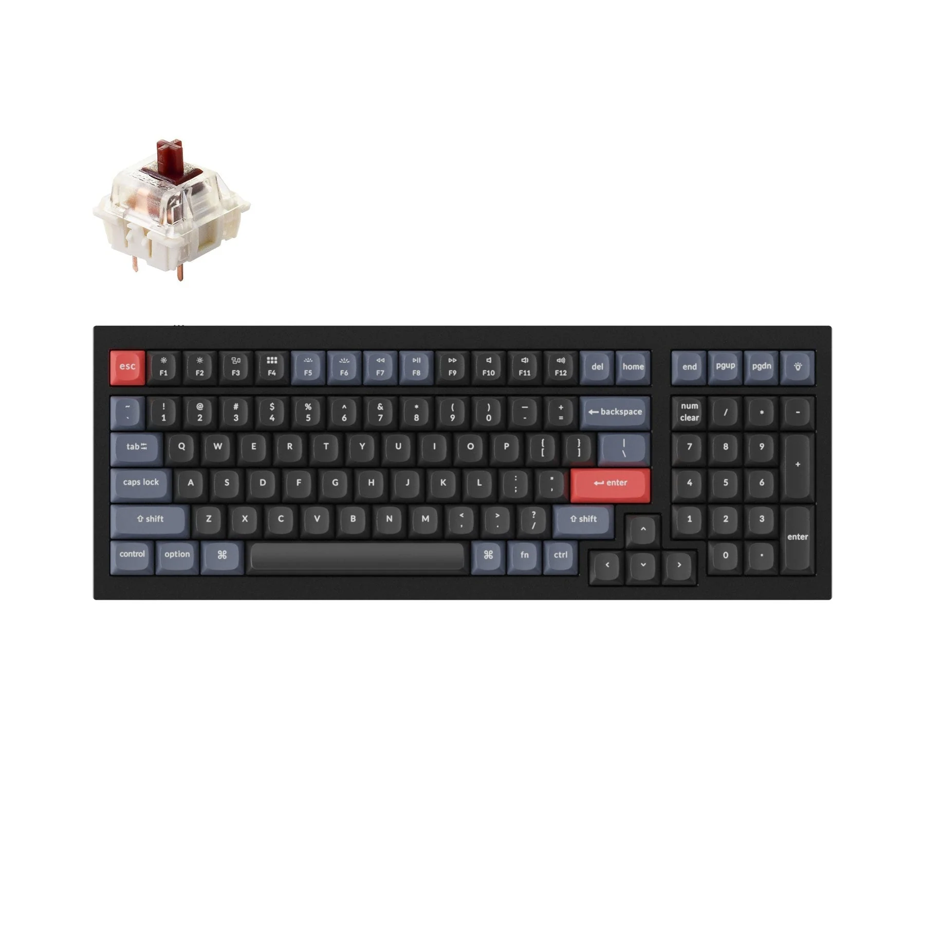 Keychron Q5 QMK Wired Custom Mechanical Keyboard(US ANSI Layout) - Image 3