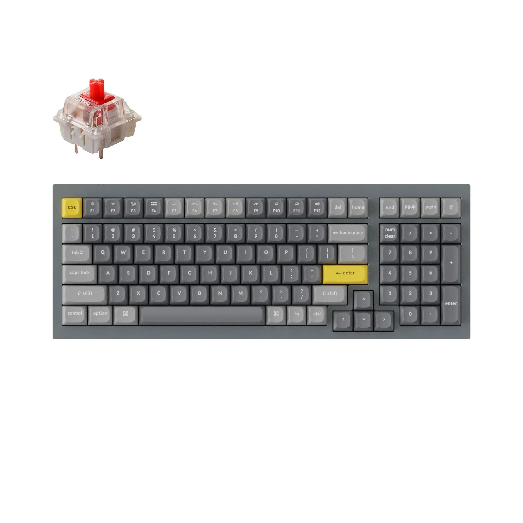 Keychron Q5 QMK Wired Custom Mechanical Keyboard(US ANSI Layout) - Image 4