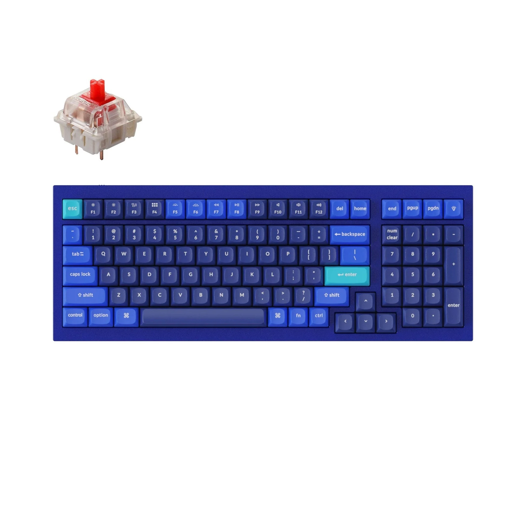 Keychron Q5 QMK Wired Custom Mechanical Keyboard(US ANSI Layout) - Image 7