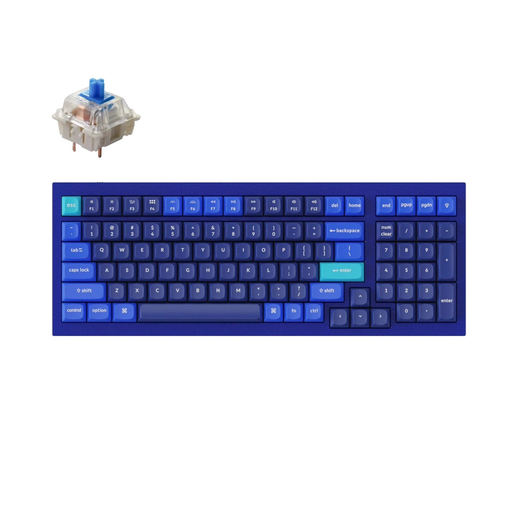 Keychron Q5 QMK Wired Custom Mechanical Keyboard(US ANSI Layout) - Image 8