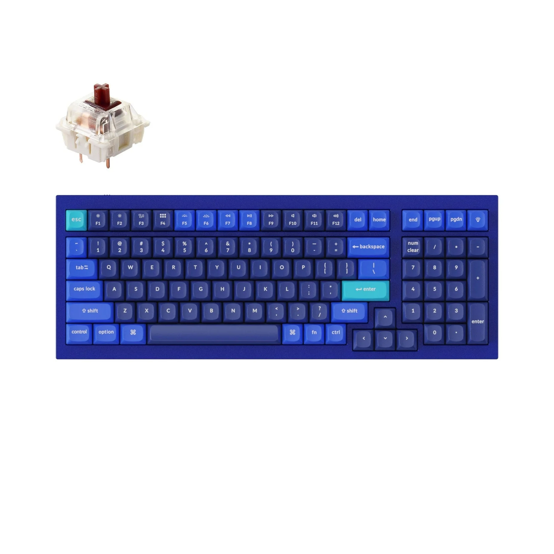 Keychron Q5 QMK Wired Custom Mechanical Keyboard(US ANSI Layout) - Image 9