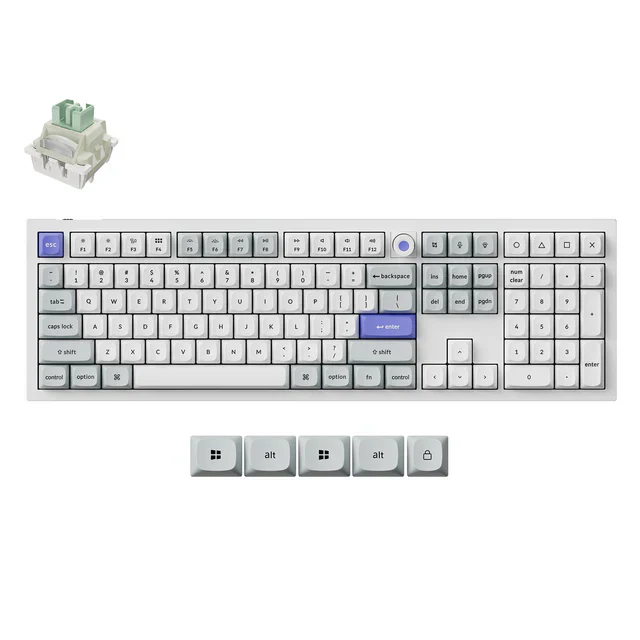 Keychron Q6 HE 8K Wired Magnetic Switch Keyboard (US ANSI Layout)