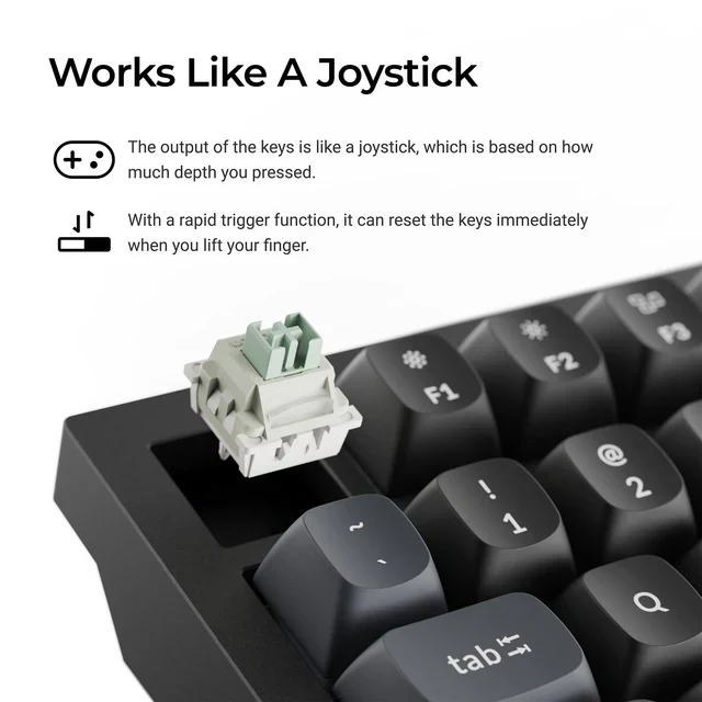 Keychron Q6 HE 8K Wired Magnetic Switch Keyboard (US ANSI Layout) - Image 6