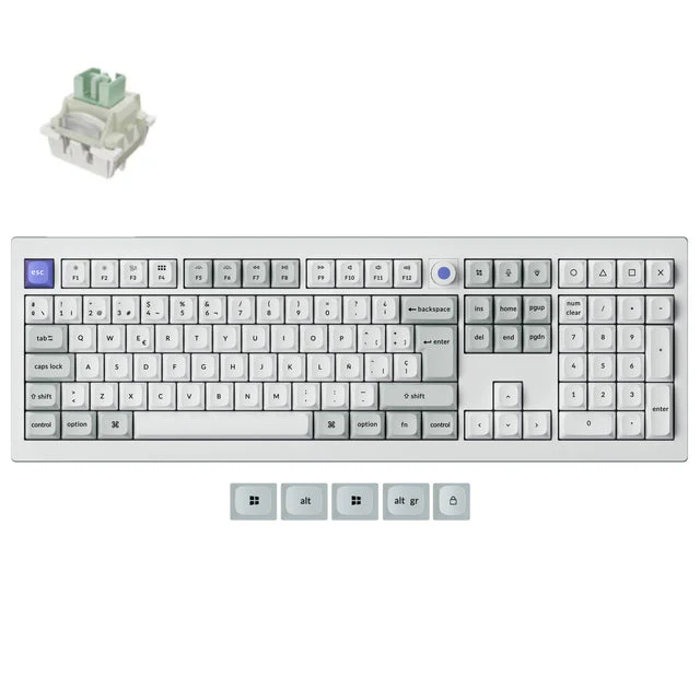 Keychron Q6 HE 8K Wired Magnetic Switch Keyboard ISO Layout Collection - Image 3