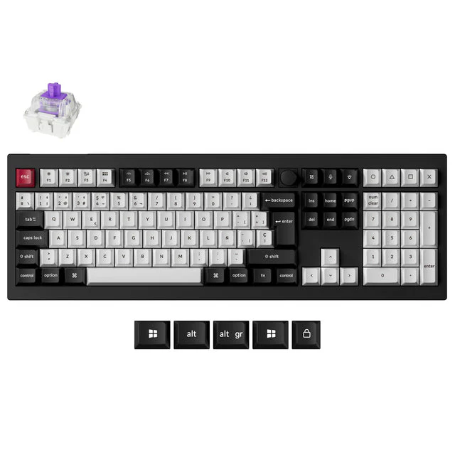 Keychron Q6 HE QMK Wireless Custom Keyboard ISO Layout Collection - Image 18