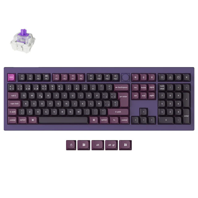 Keychron Q6 HE QMK Wireless Custom Keyboard ISO Layout Collection - Image 23
