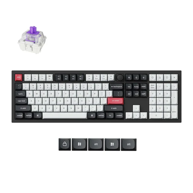 Keychron Q6 HE QMK Wireless Custom Keyboard (US ANSI Layout) - Image 2