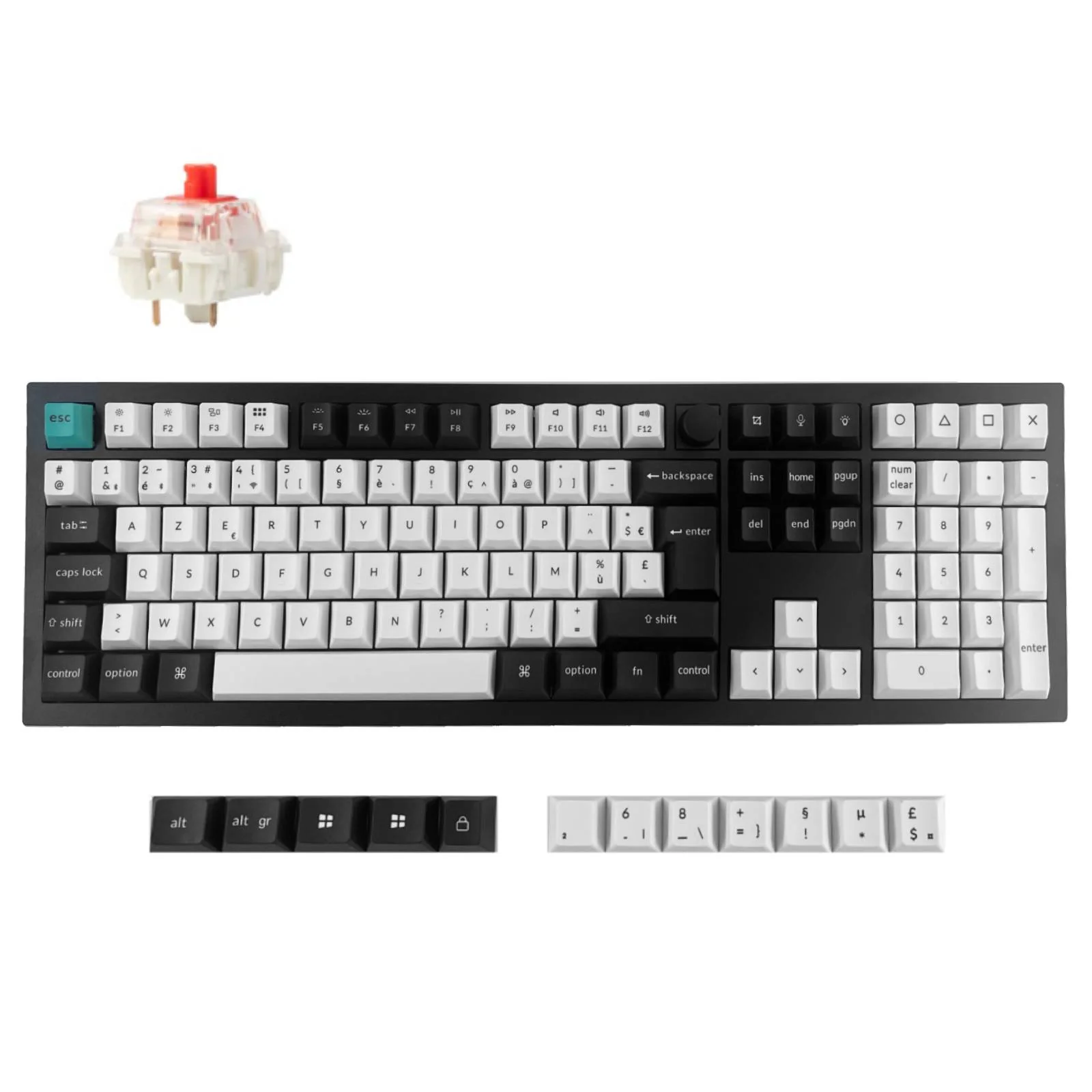 Keychron Q6 Max QMK/VIA Wireless Custom Mechanical Keyboard ISO Layout Collection - Image 25