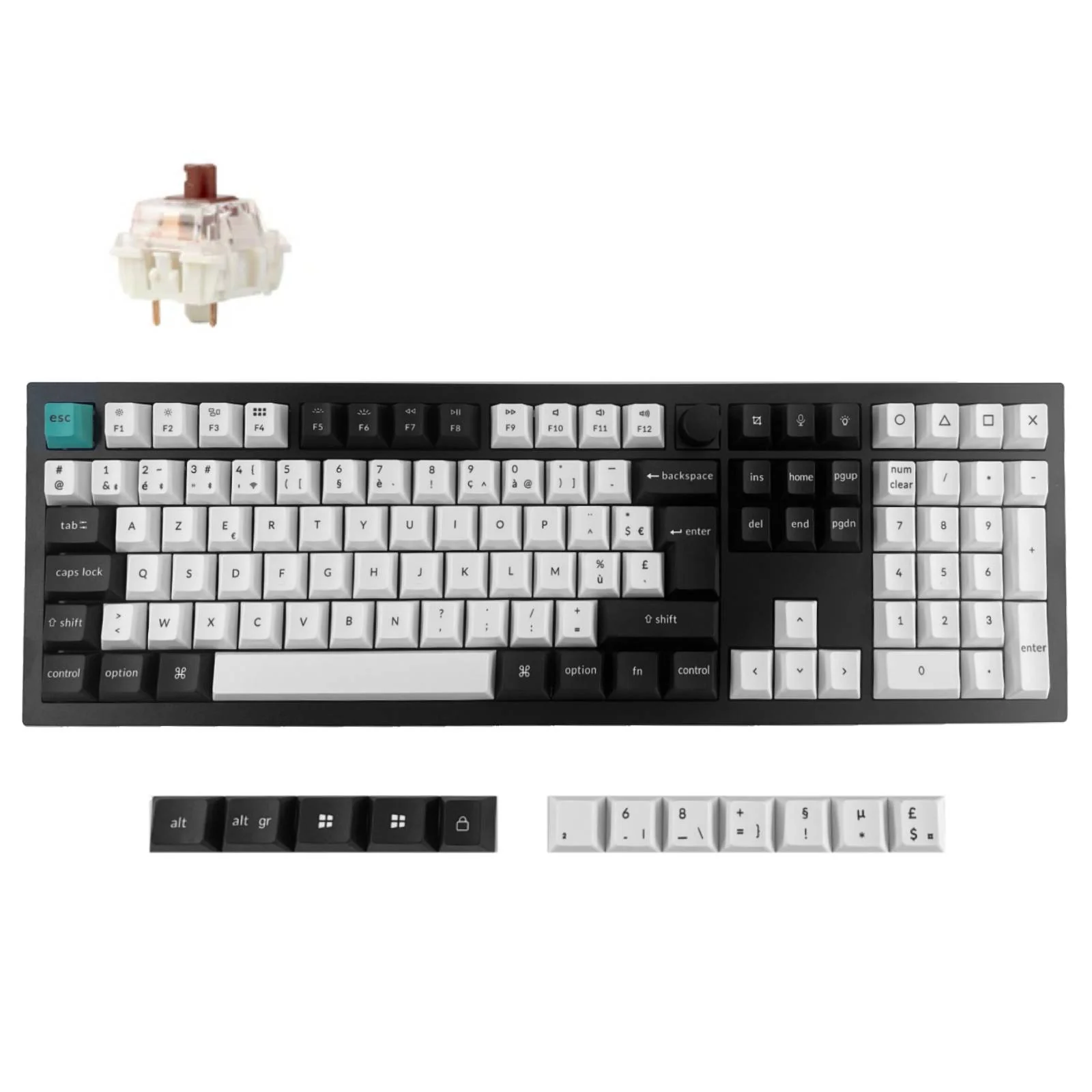 Keychron Q6 Max QMK/VIA Wireless Custom Mechanical Keyboard ISO Layout Collection - Image 26