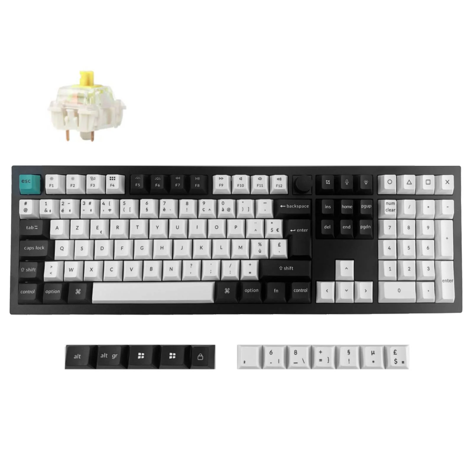 Keychron Q6 Max QMK/VIA Wireless Custom Mechanical Keyboard ISO Layout Collection - Image 27
