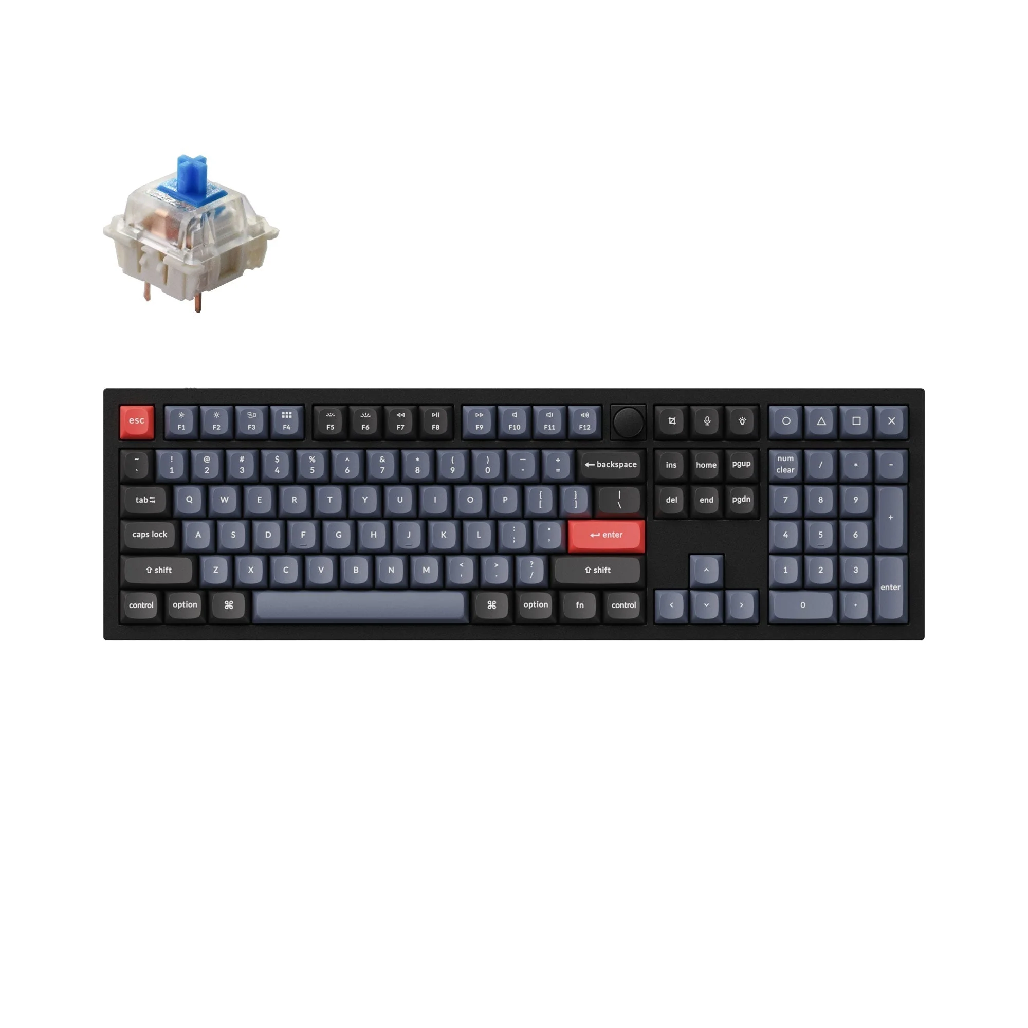 Keychron Q6 QMK Wired Custom Mechanical Keyboard(US ANSI Layout) - Image 11