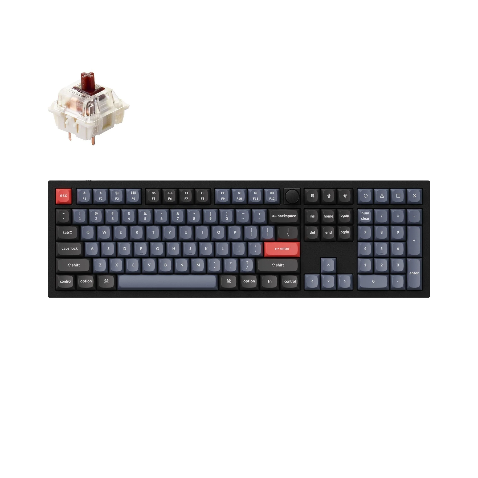 Keychron Q6 QMK Wired Custom Mechanical Keyboard(US ANSI Layout) - Image 12