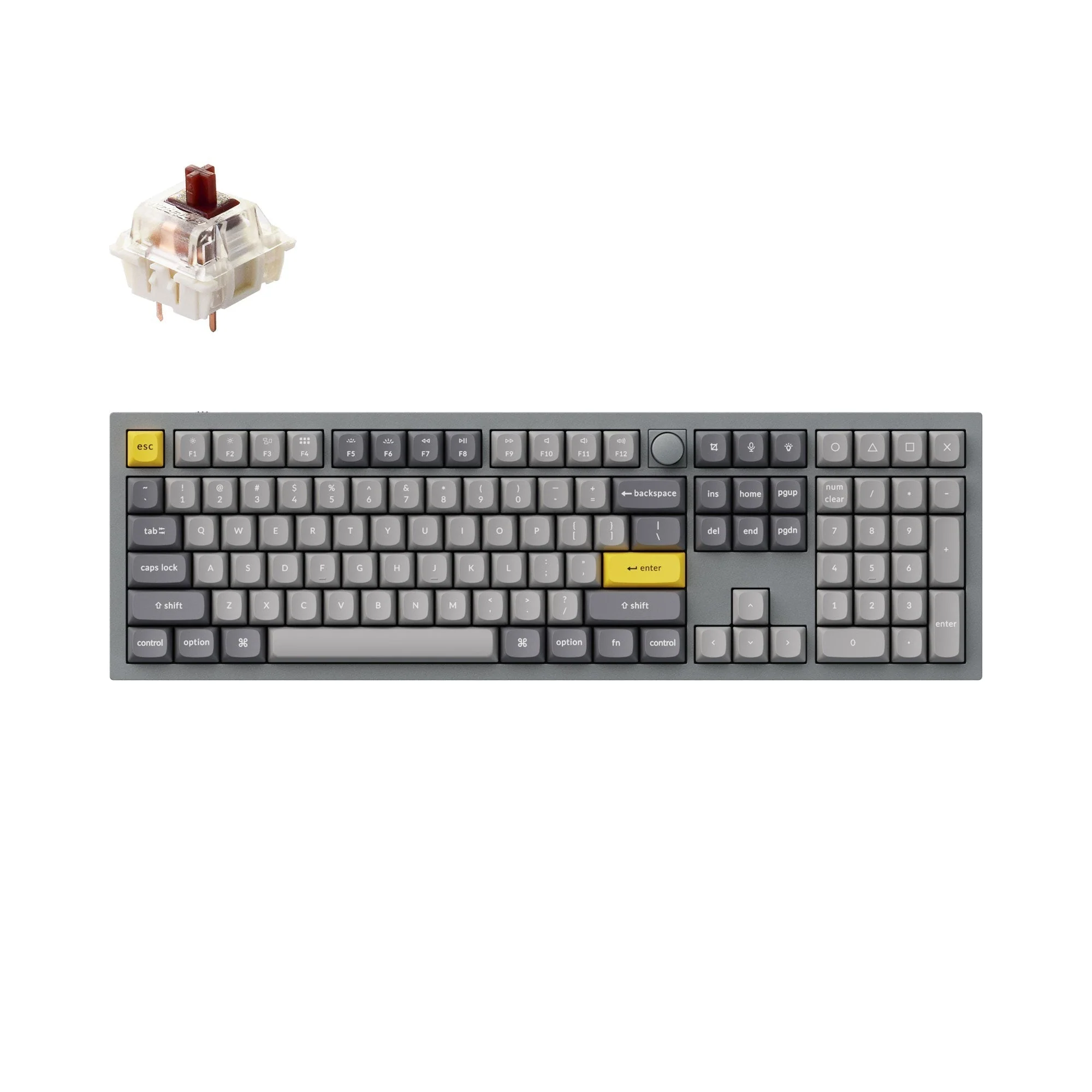 Keychron Q6 QMK Wired Custom Mechanical Keyboard(US ANSI Layout) - Image 18
