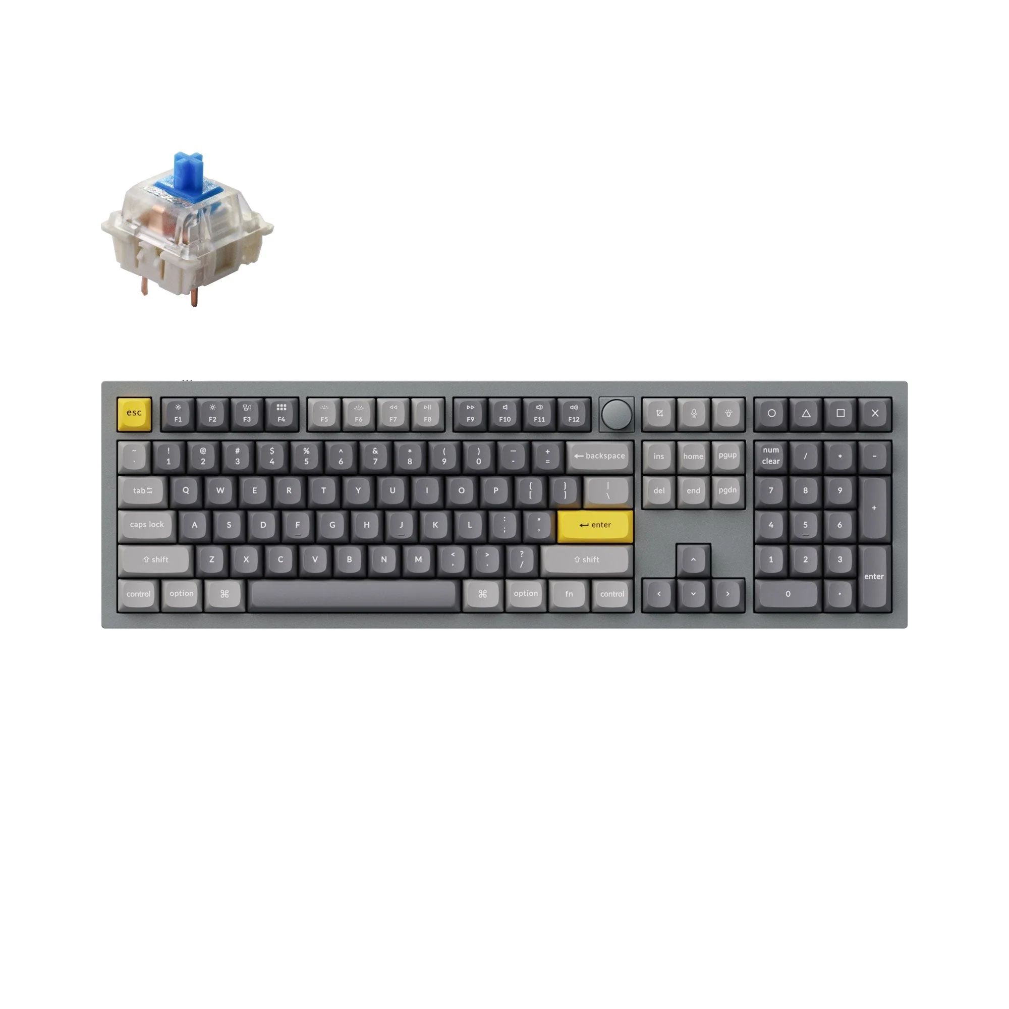 Keychron Q6 QMK Wired Custom Mechanical Keyboard(US ANSI Layout) - Image 20