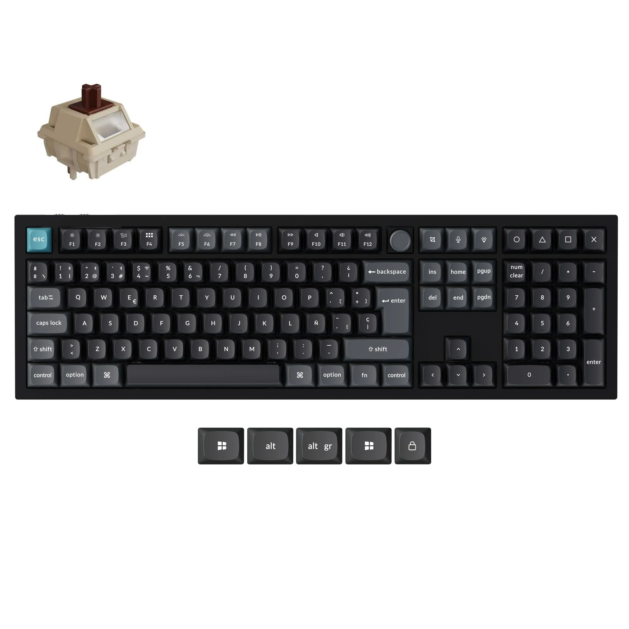 Keychron Q6 Ultra 8K Wireless Custom Mechanical Keyboard ISO Layout Collection - Image 10