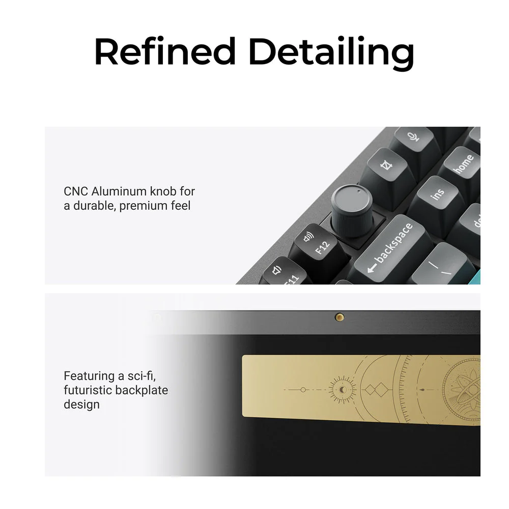 Keychron Q6 Ultra 8K Wireless Custom Mechanical Keyboard ISO Layout Collection - Image 4