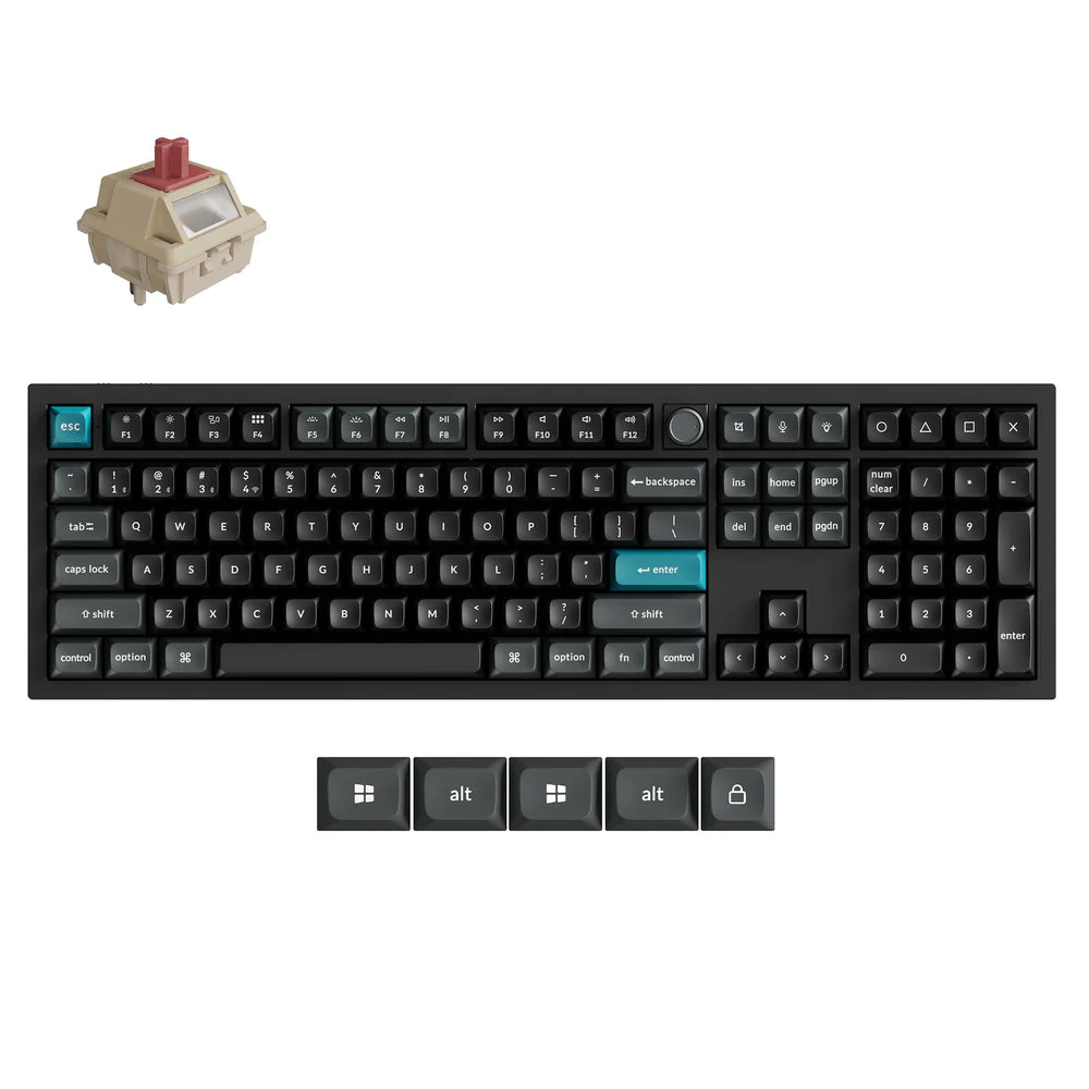 Keychron Q6 Ultra 8K Wireless Custom Mechanical Keyboard (US ANSI Layout)