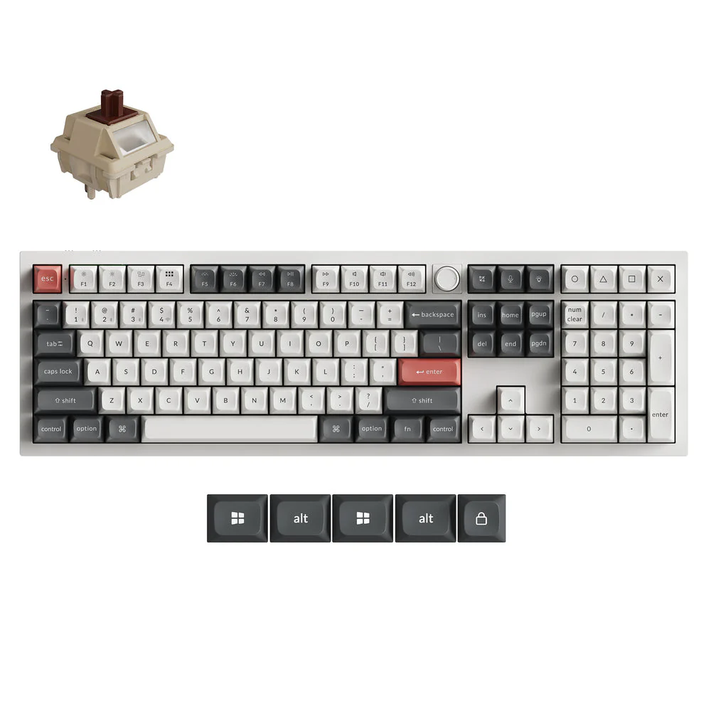 Keychron Q6 Ultra 8K Wireless Custom Mechanical Keyboard (US ANSI Layout) - Image 5