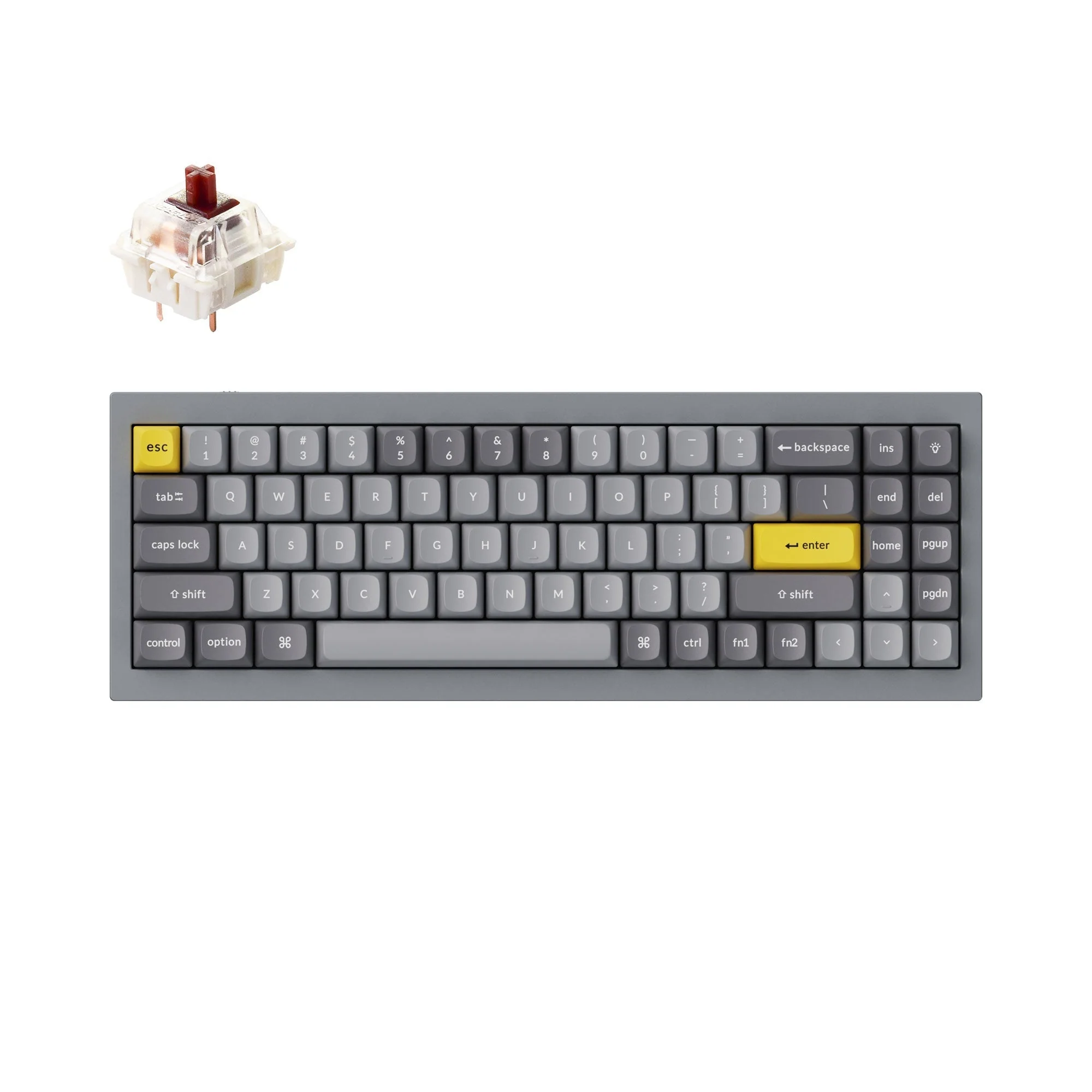 Keychron Q7 QMK Wired Custom Mechanical Keyboard(US ANSI Layout) - Image 15