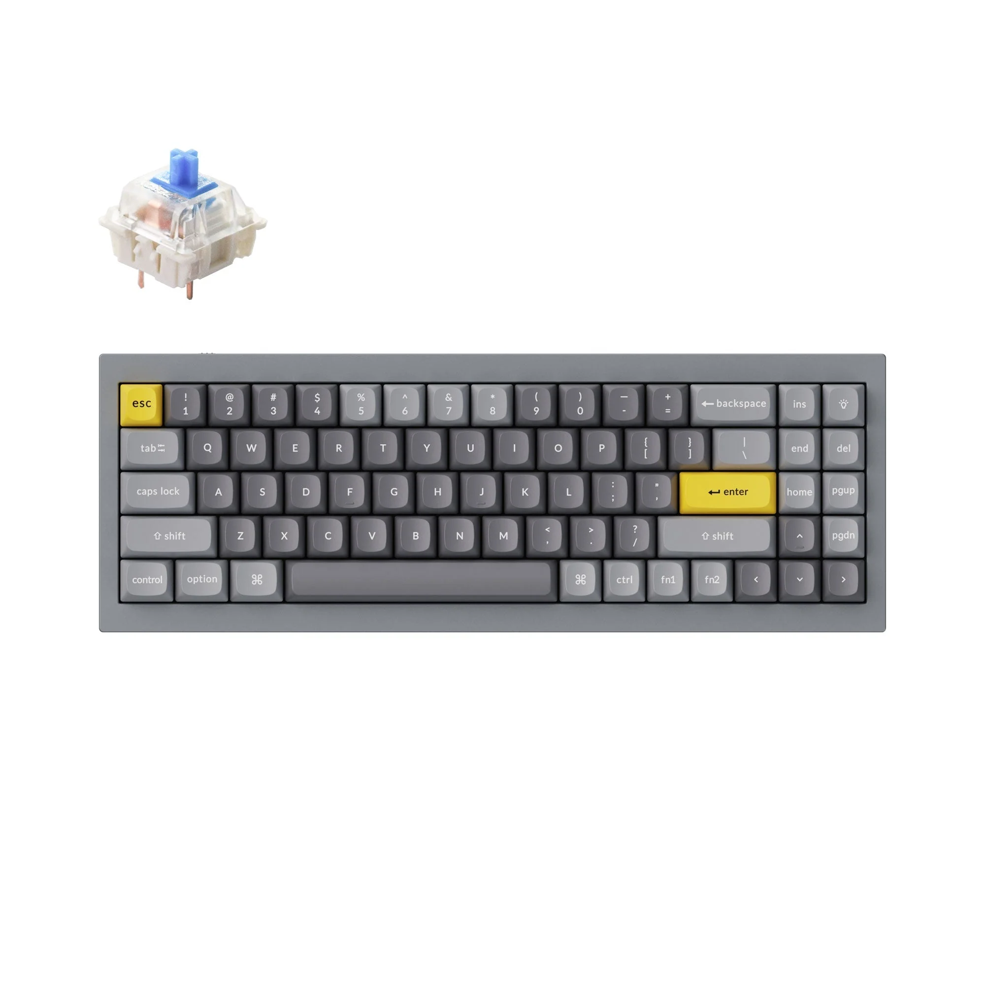 Keychron Q7 QMK Wired Custom Mechanical Keyboard(US ANSI Layout) - Image 5