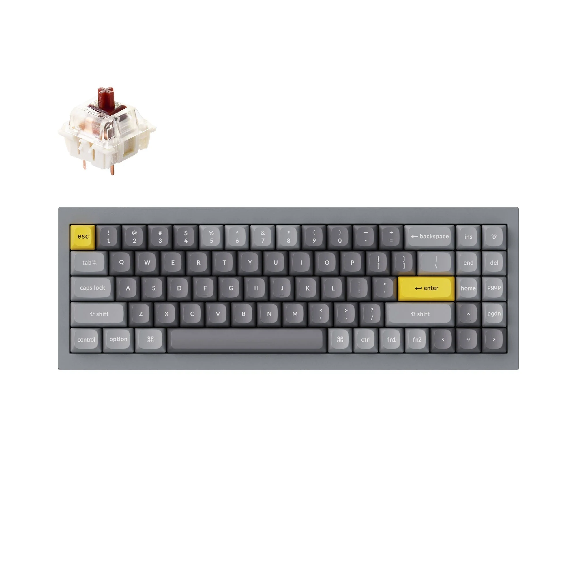Keychron Q7 QMK Wired Custom Mechanical Keyboard(US ANSI Layout) - Image 6