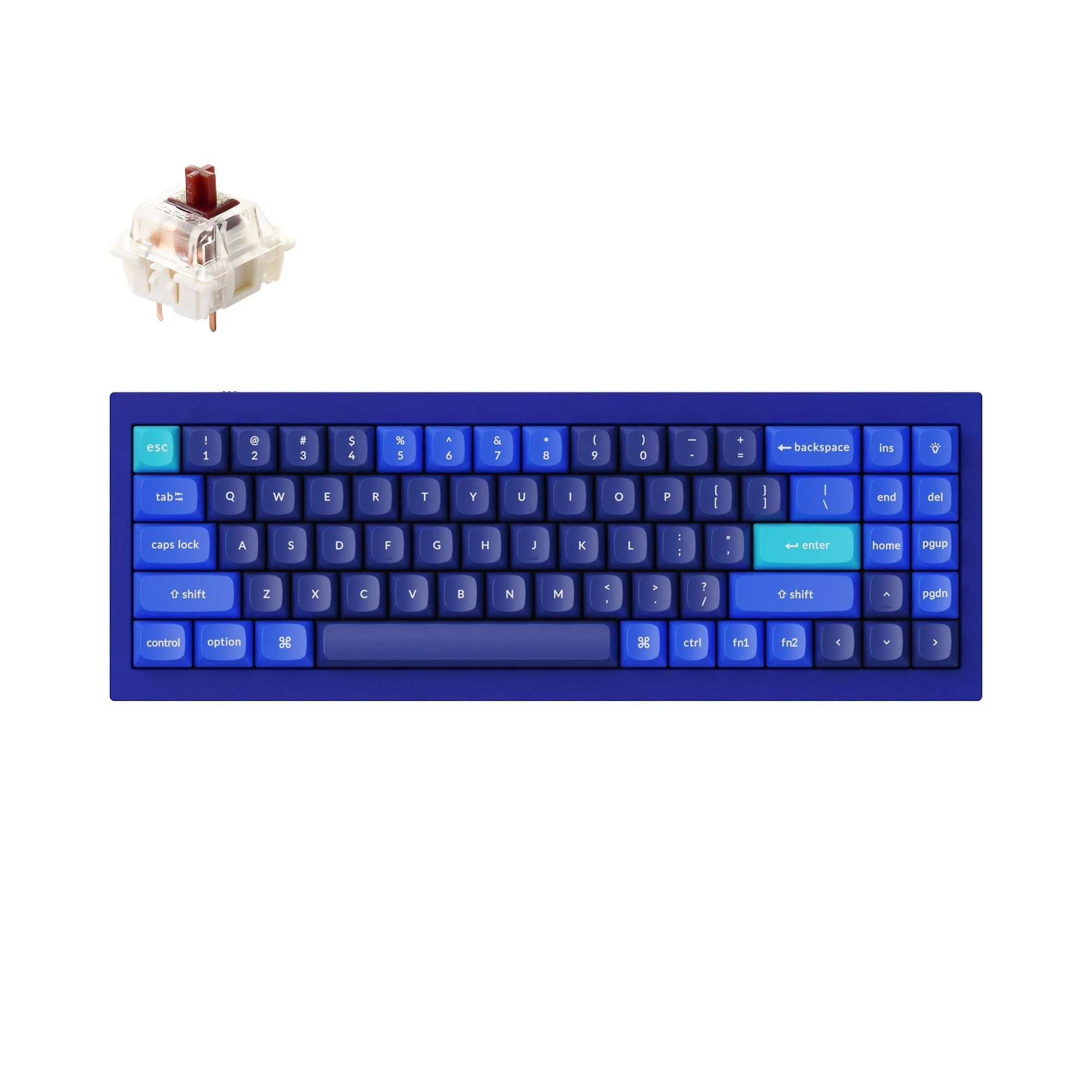 Keychron Q7 QMK Wired Custom Mechanical Keyboard(US ANSI Layout) - Image 9
