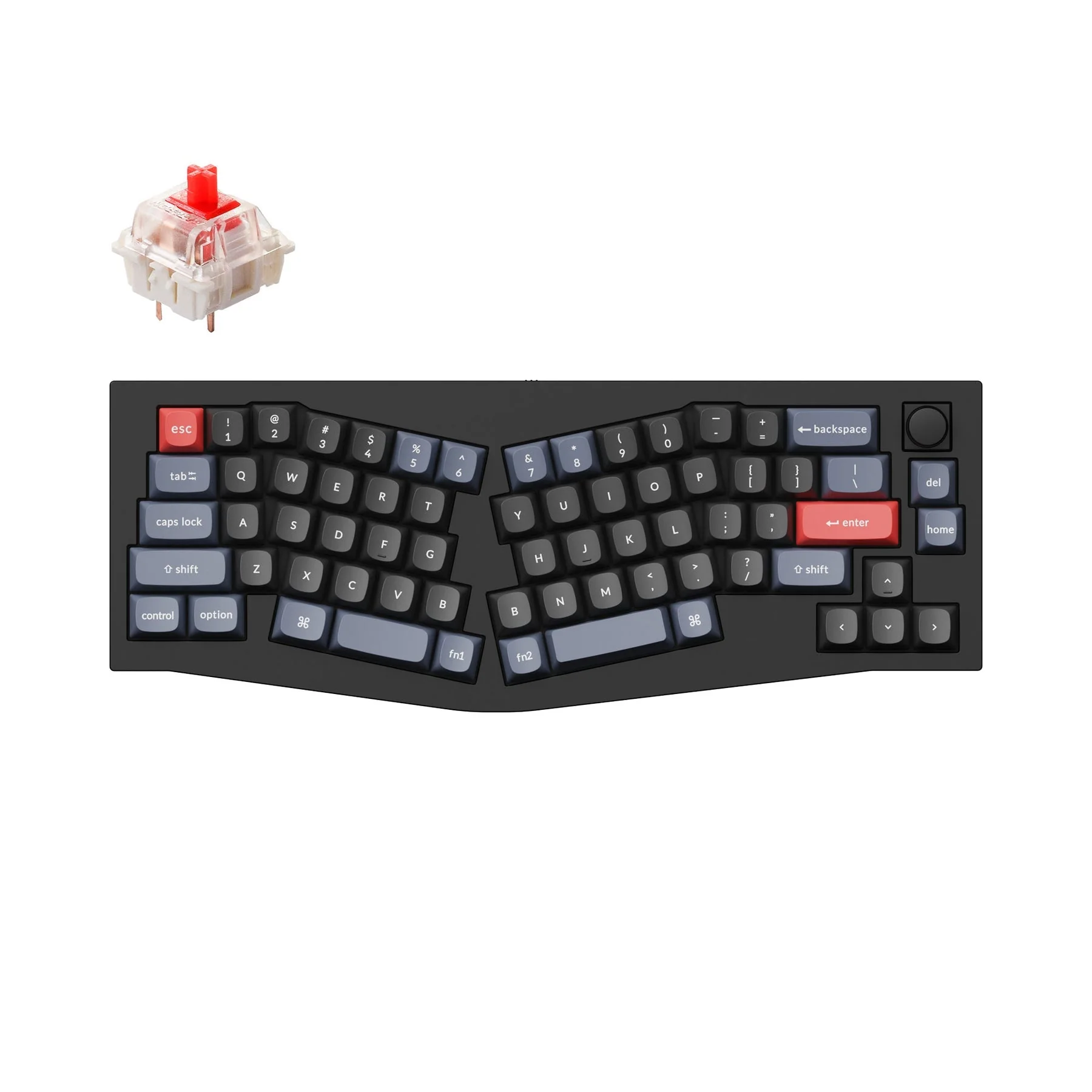 Keychron Q8 (Alice Layout) QMK Wired Custom Mechanical Keyboard(US ANSI Layout) - Image 19